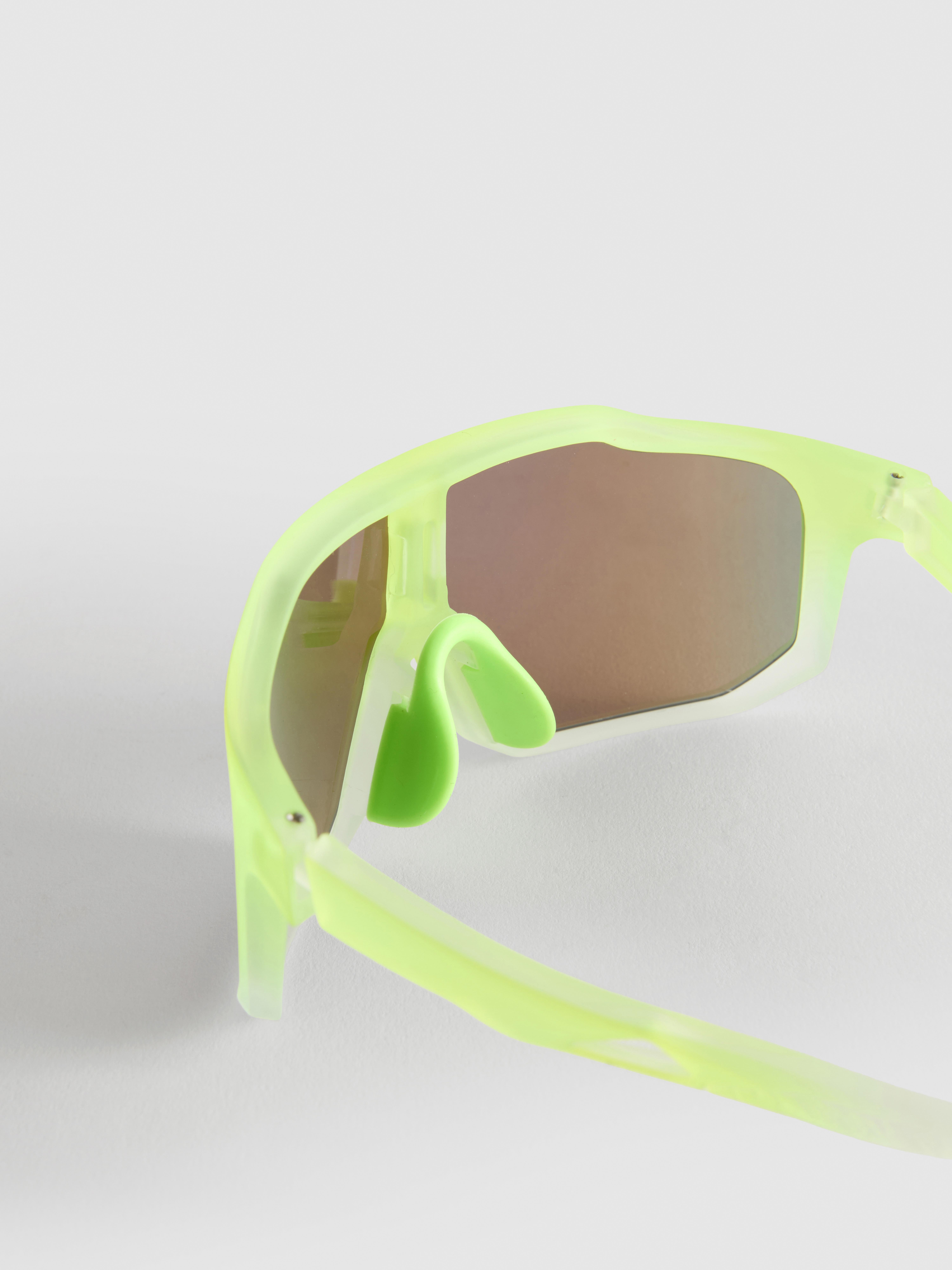 Mirrored Visor Sunglasses