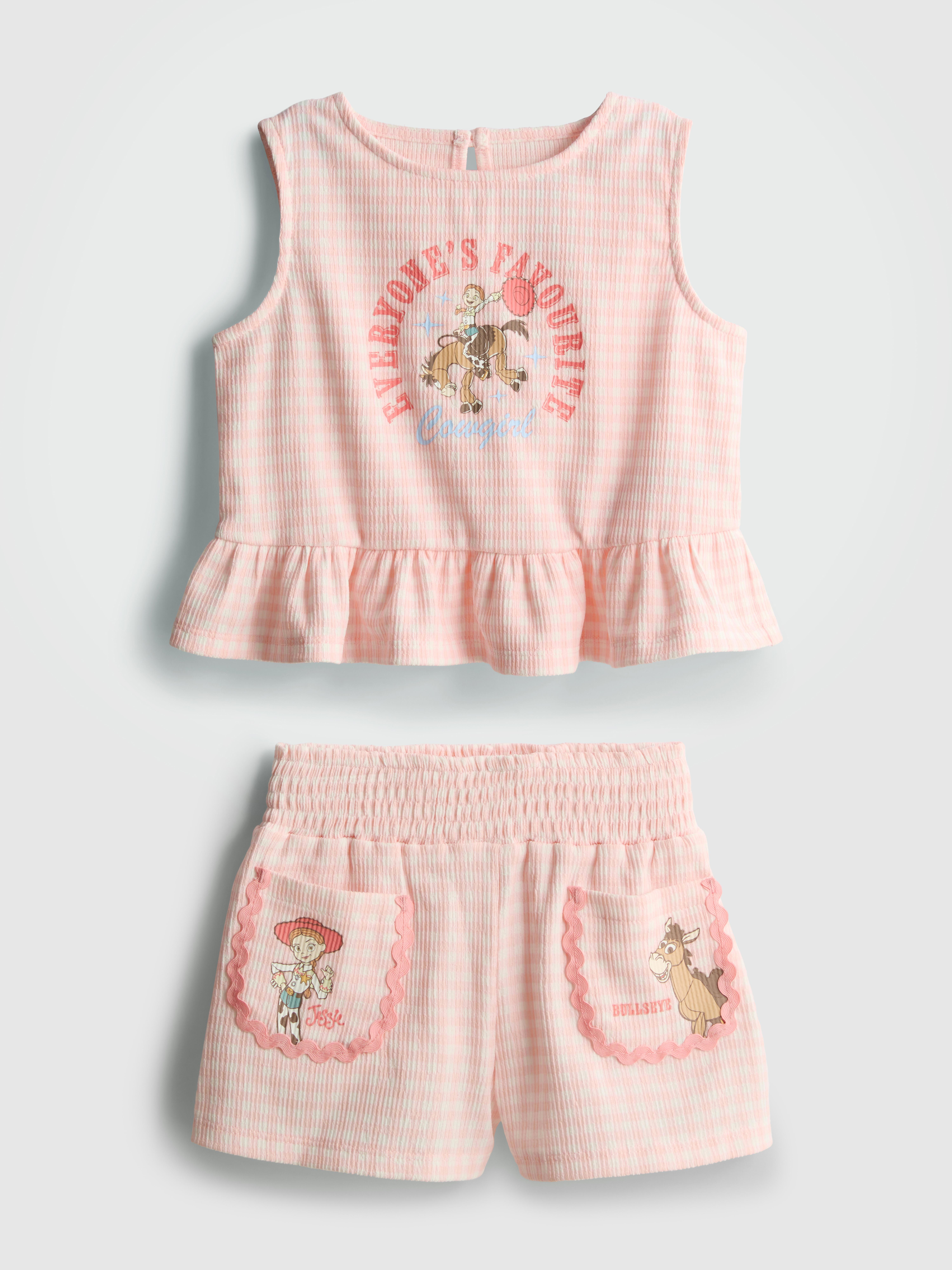 1.5-9yrs | Disney Pixar’s Toy Story Peplum Top and Shorts Set