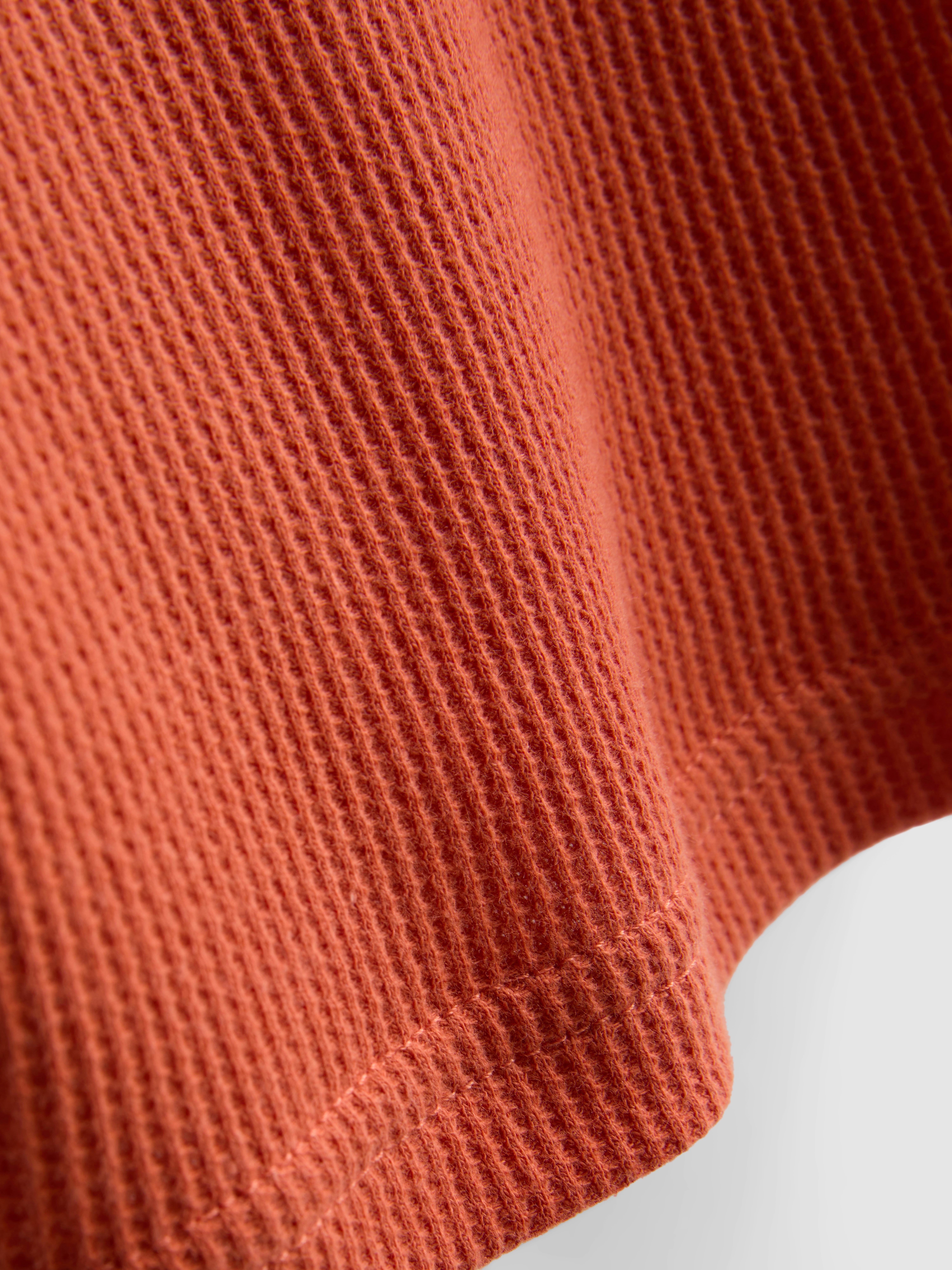 1-9yrs | Pure Cotton Waffle Textured T-Shirt