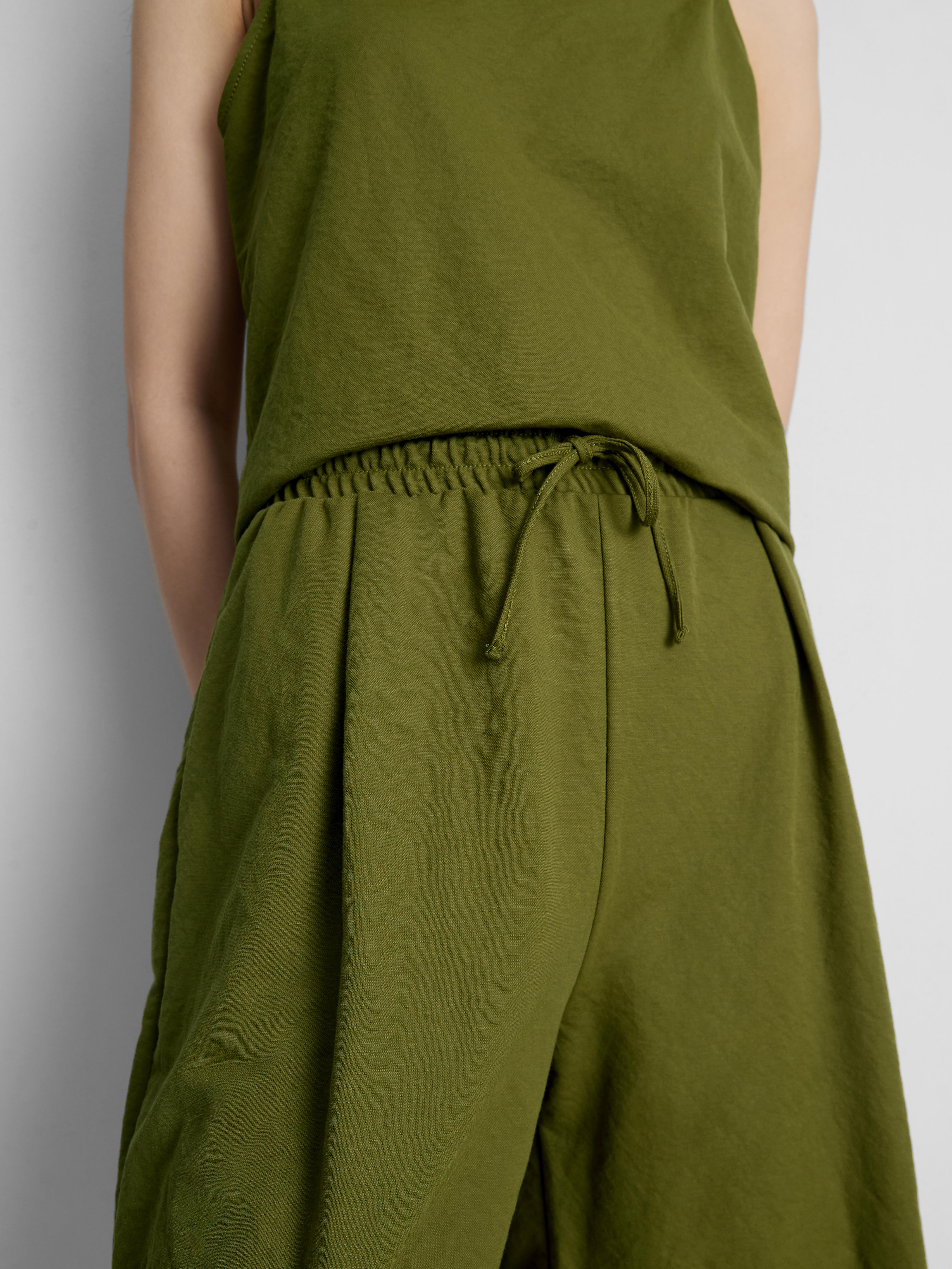 Bermudashort met relaxte pasvorm en textuur