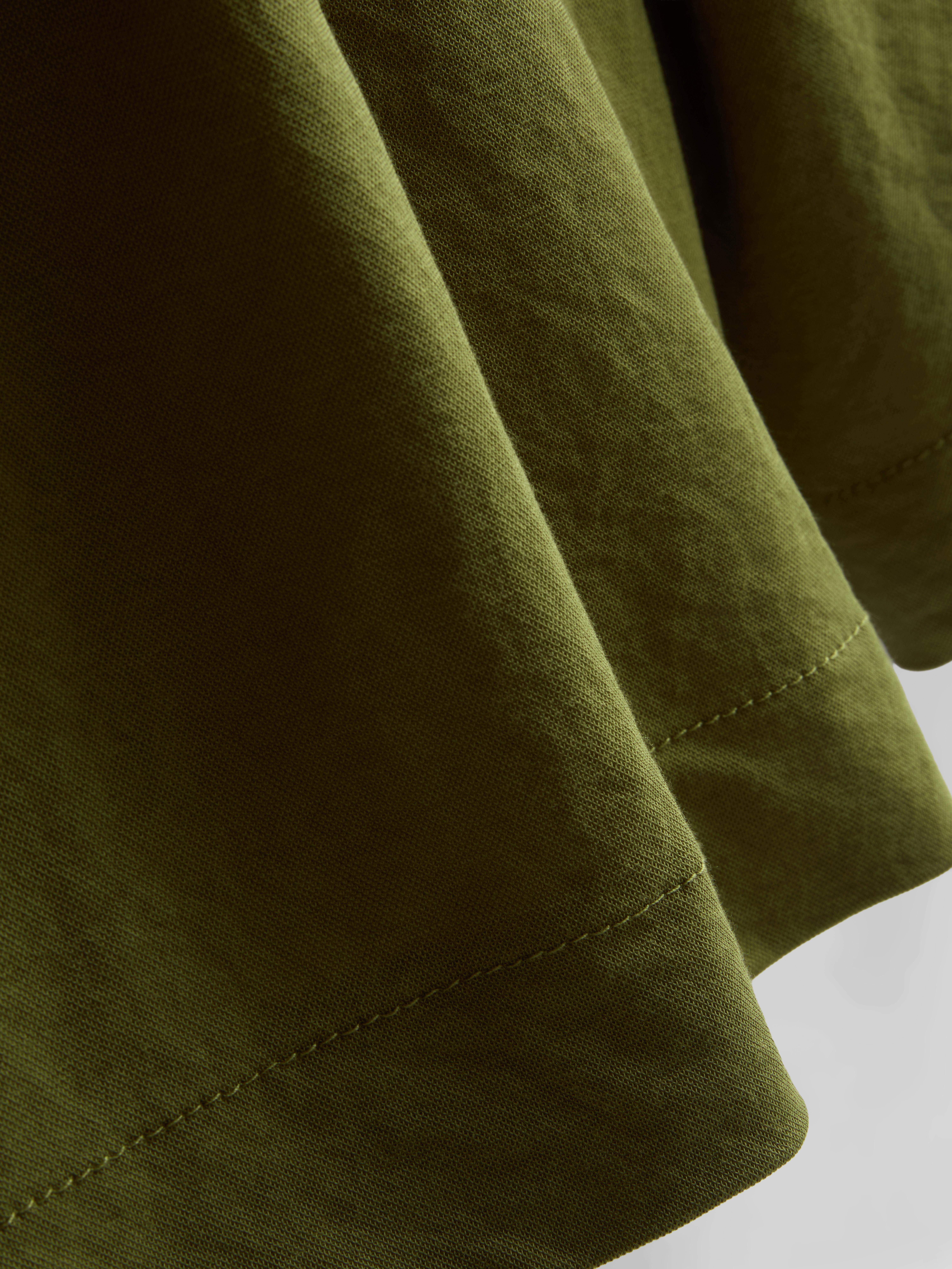 Bermudashort met relaxte pasvorm en textuur
