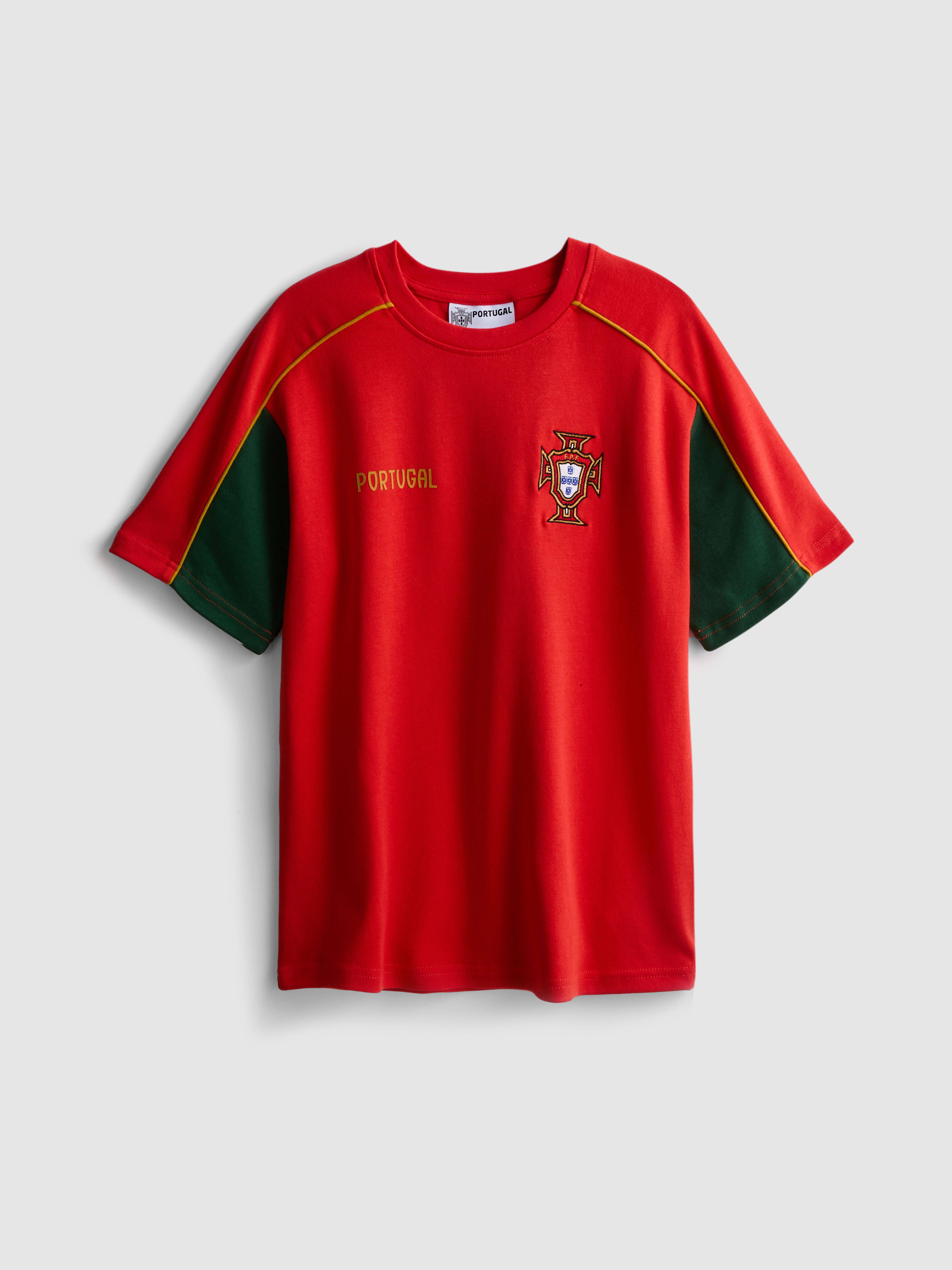 5-15 anos | T-shirt futebol Portugal