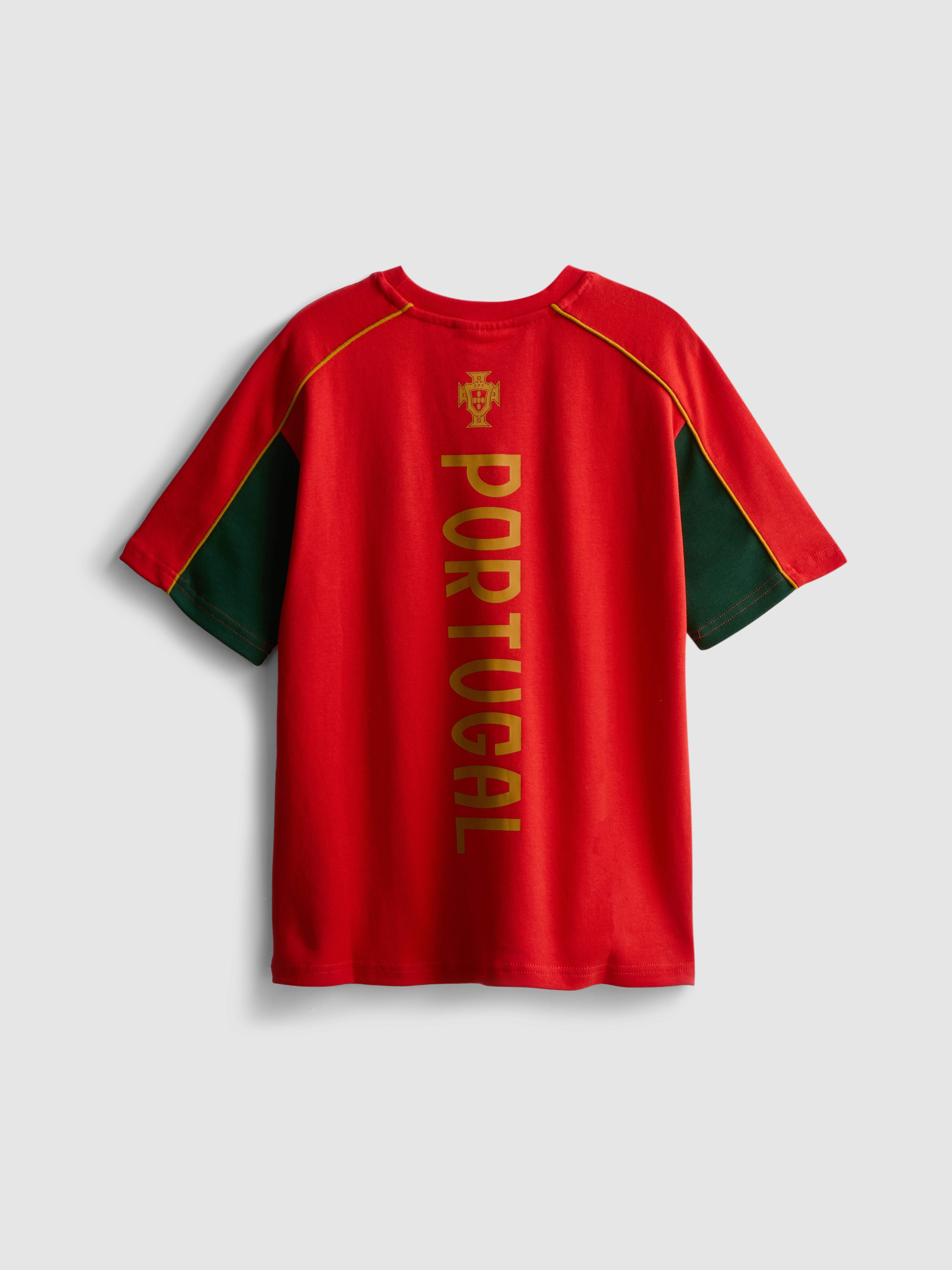 5-15 anos | T-shirt futebol Portugal