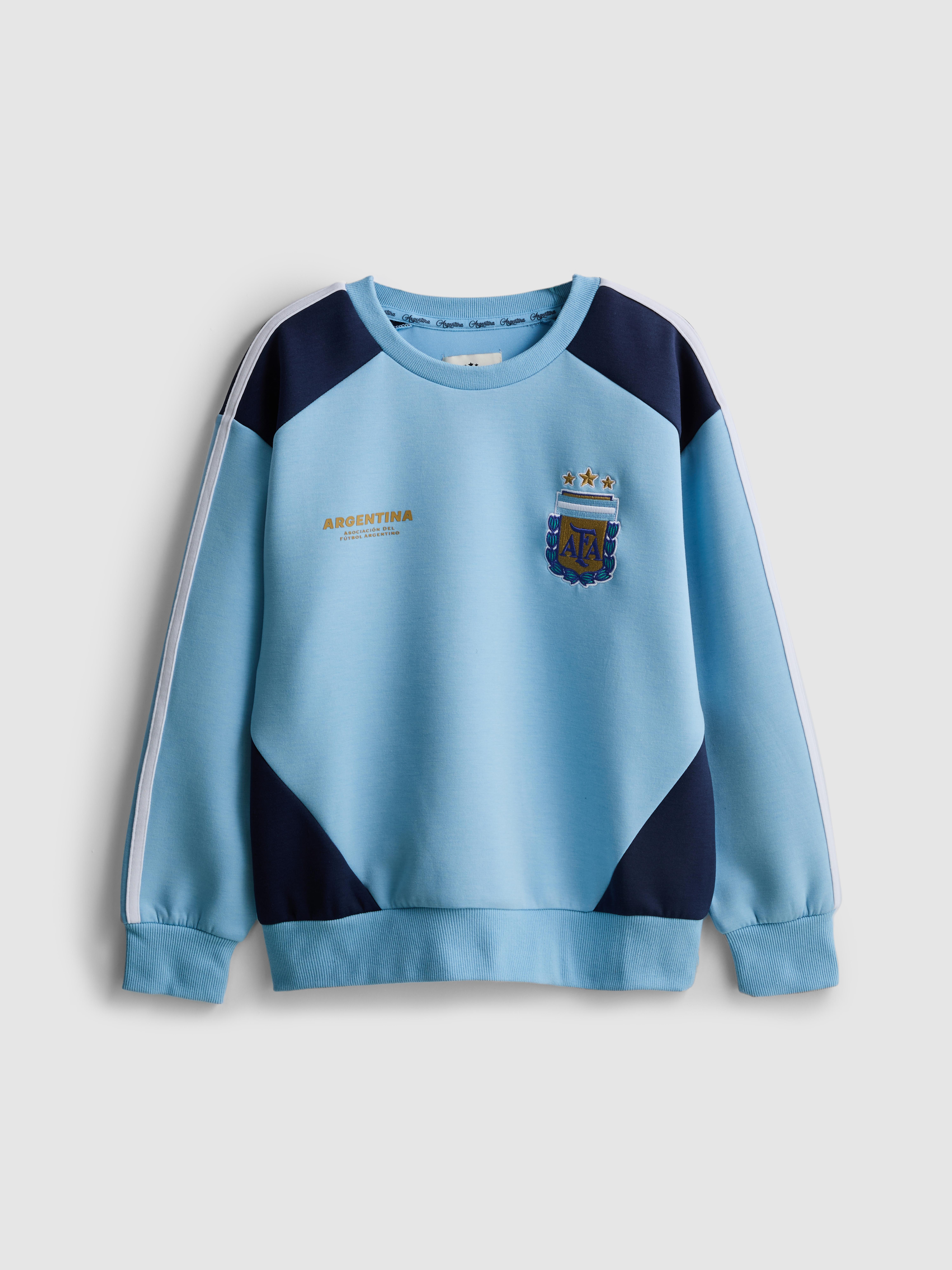 5-15 jr | Sweatshirt met voetbalthema Argentinië