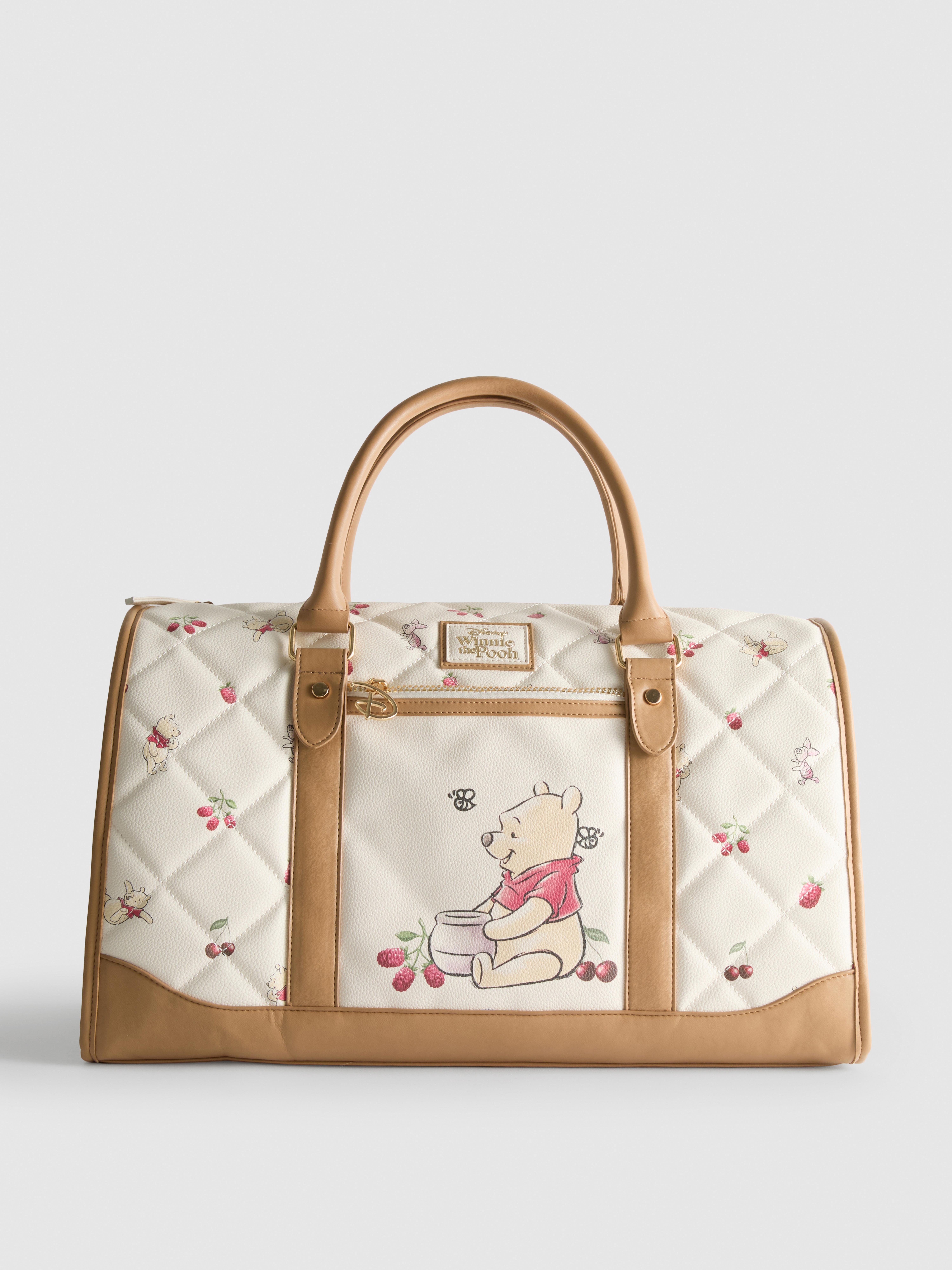 Sac week-end matelassé Disney Winnie l'ourson