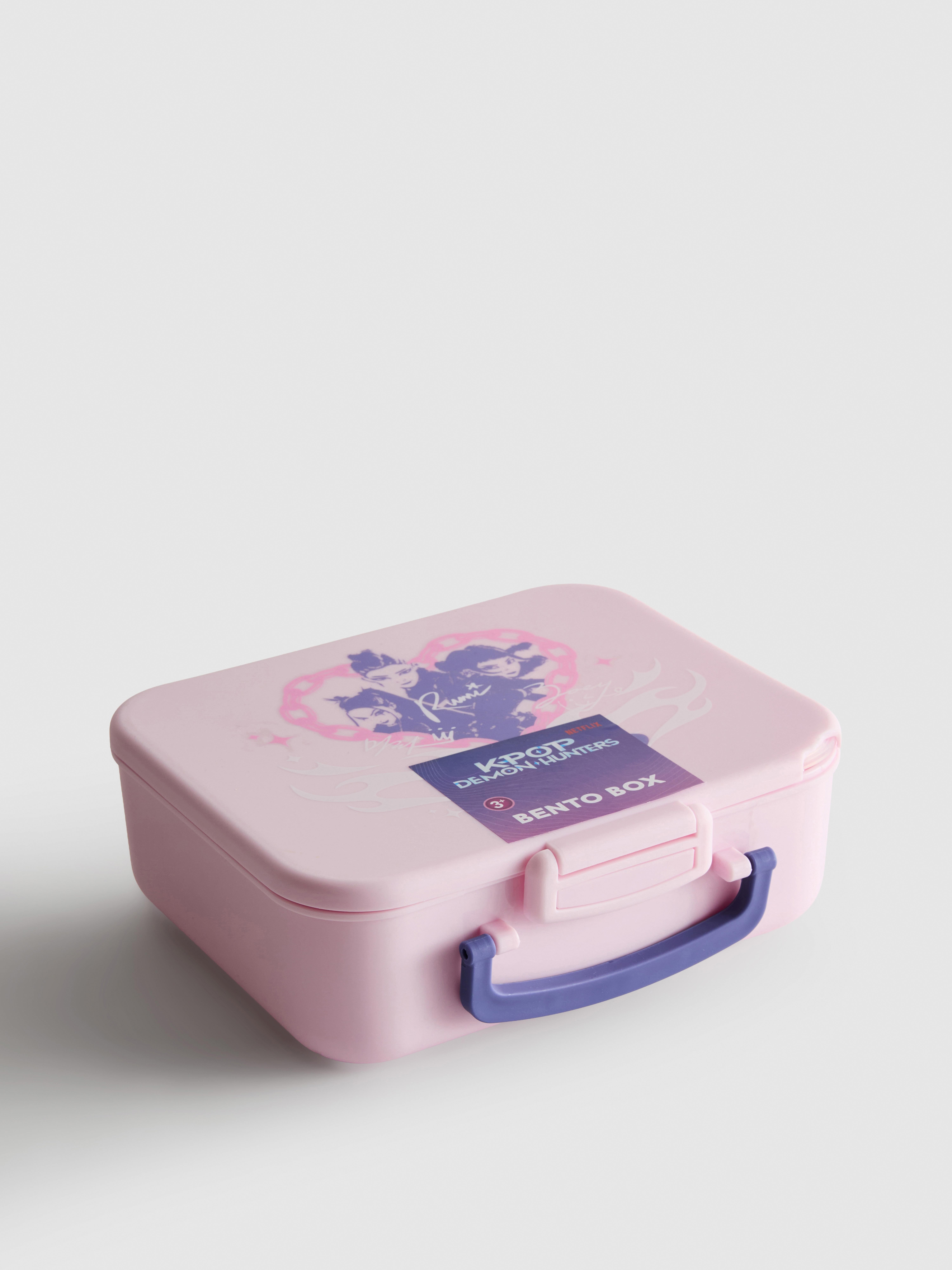 K-pop démonvadászok többrekeszes uzsonnásdoboz