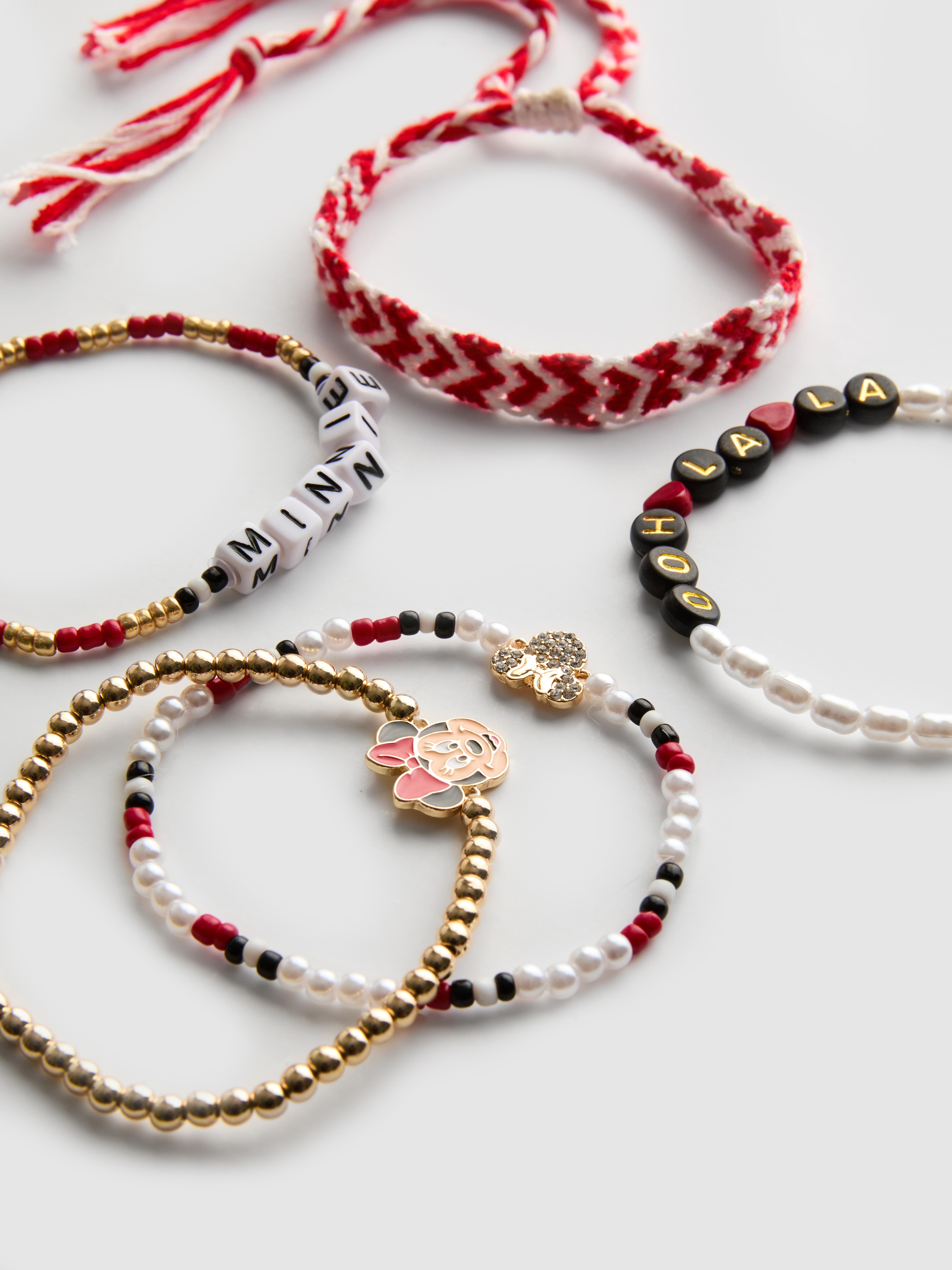Disney's Minnie Mouse Bracelet Set