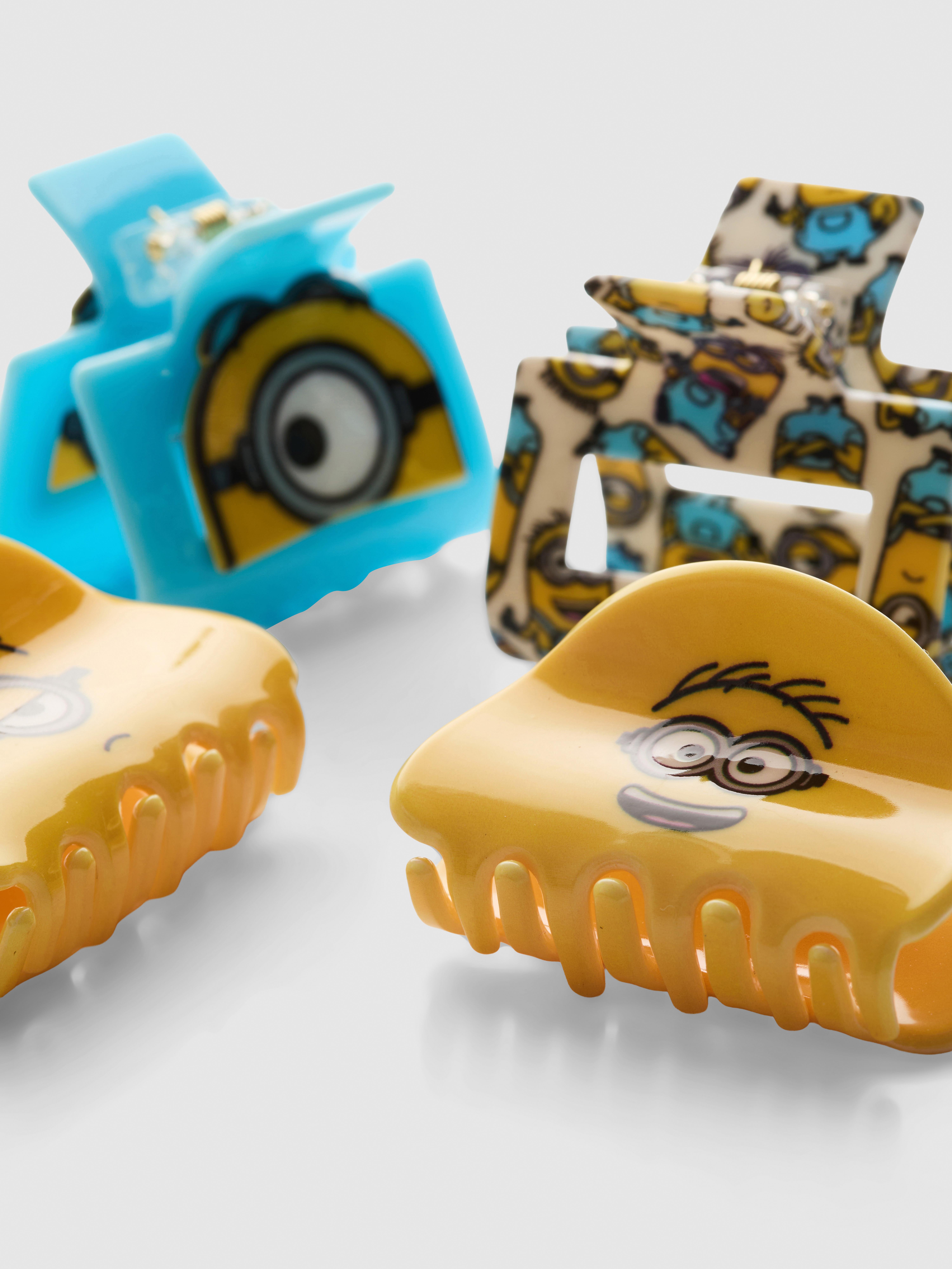Haarclips Verschrikkelijke Ikke Minions, set van 4