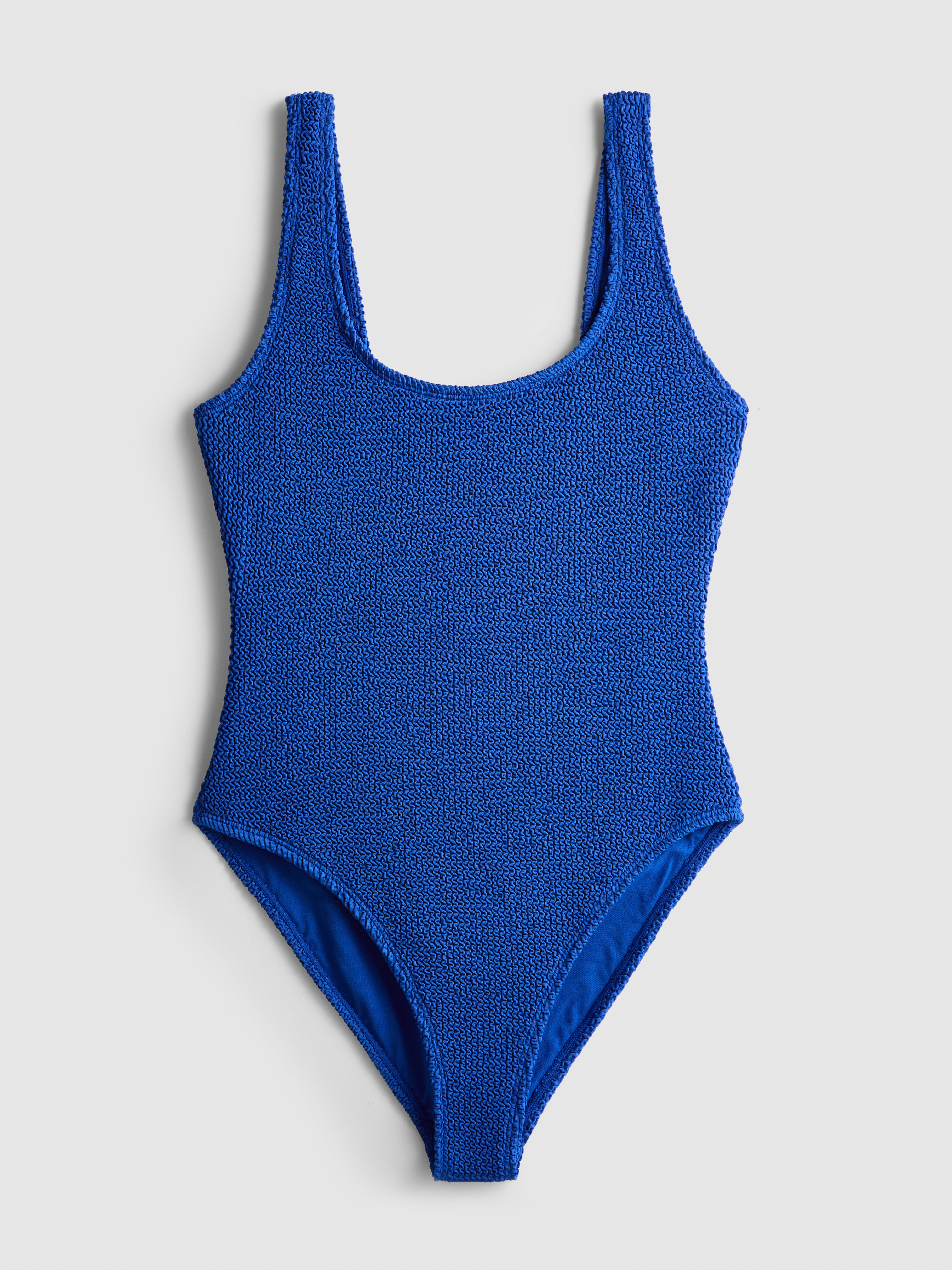 Crinkle Scoop Back Swimsuit