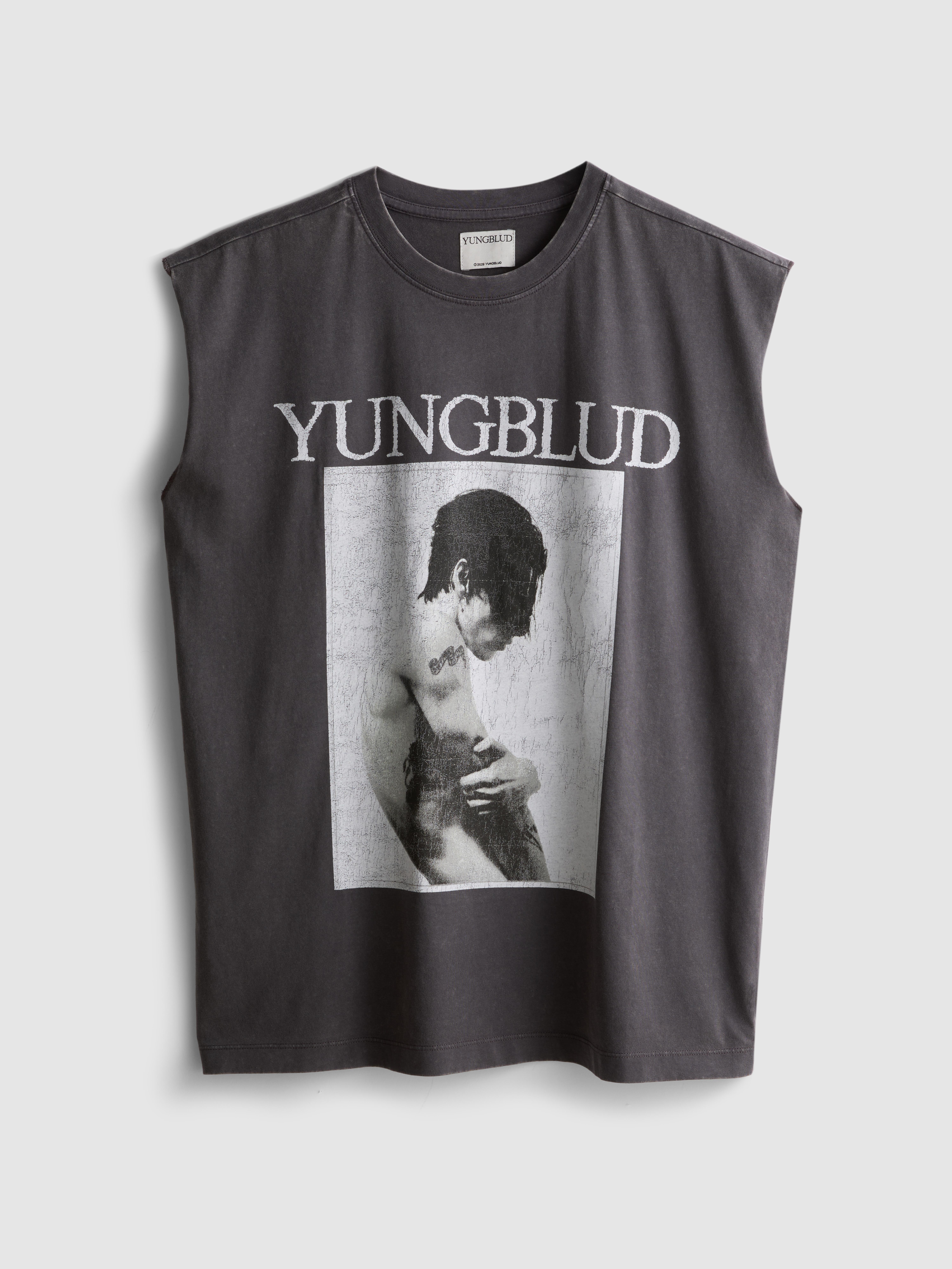 YUNGBLUD Cotton Graphic Tank Top