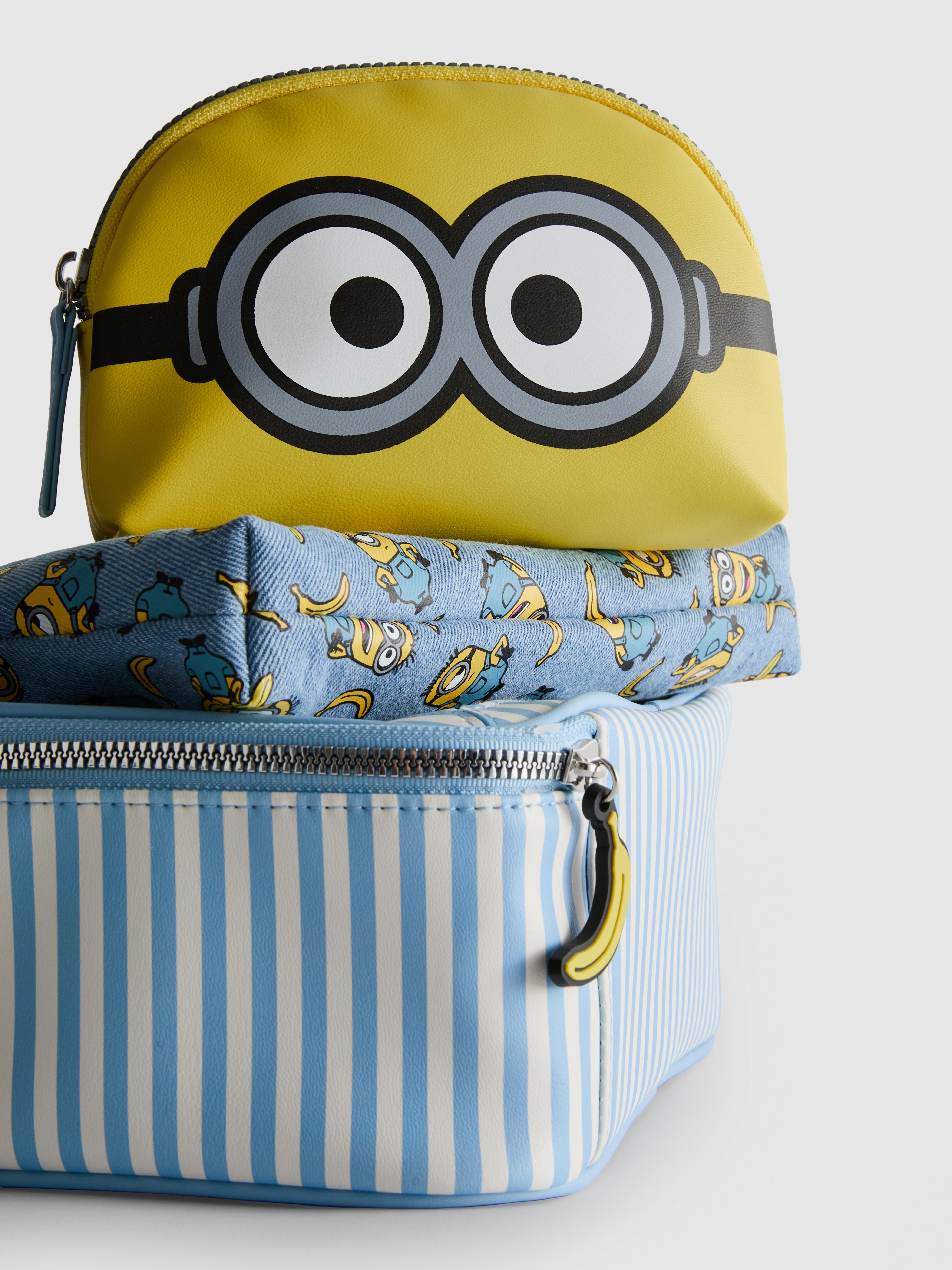 3-Piece Despicable Me Minions Makeup Bag Set