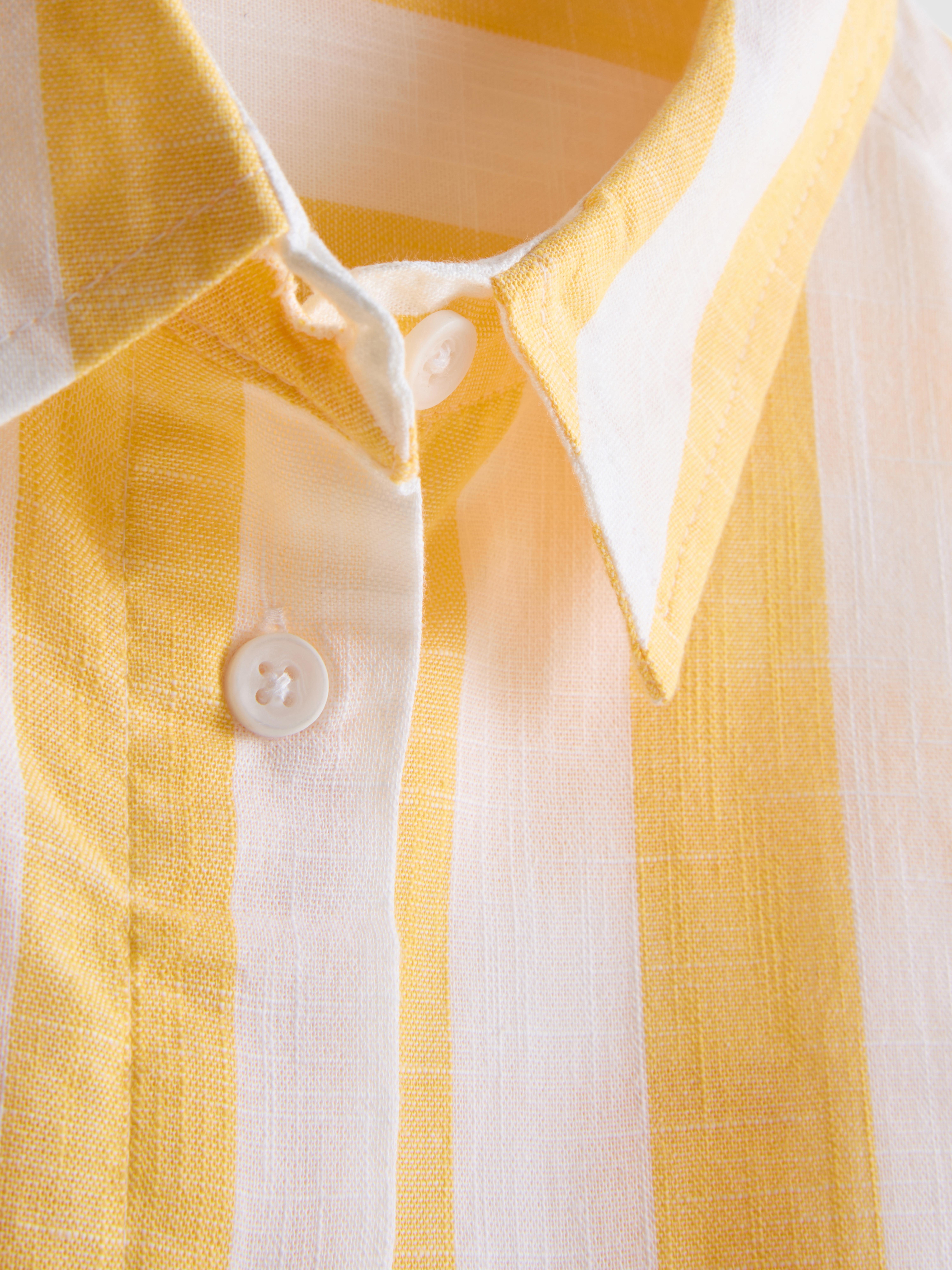 Chemise de plage décontractée à rayures