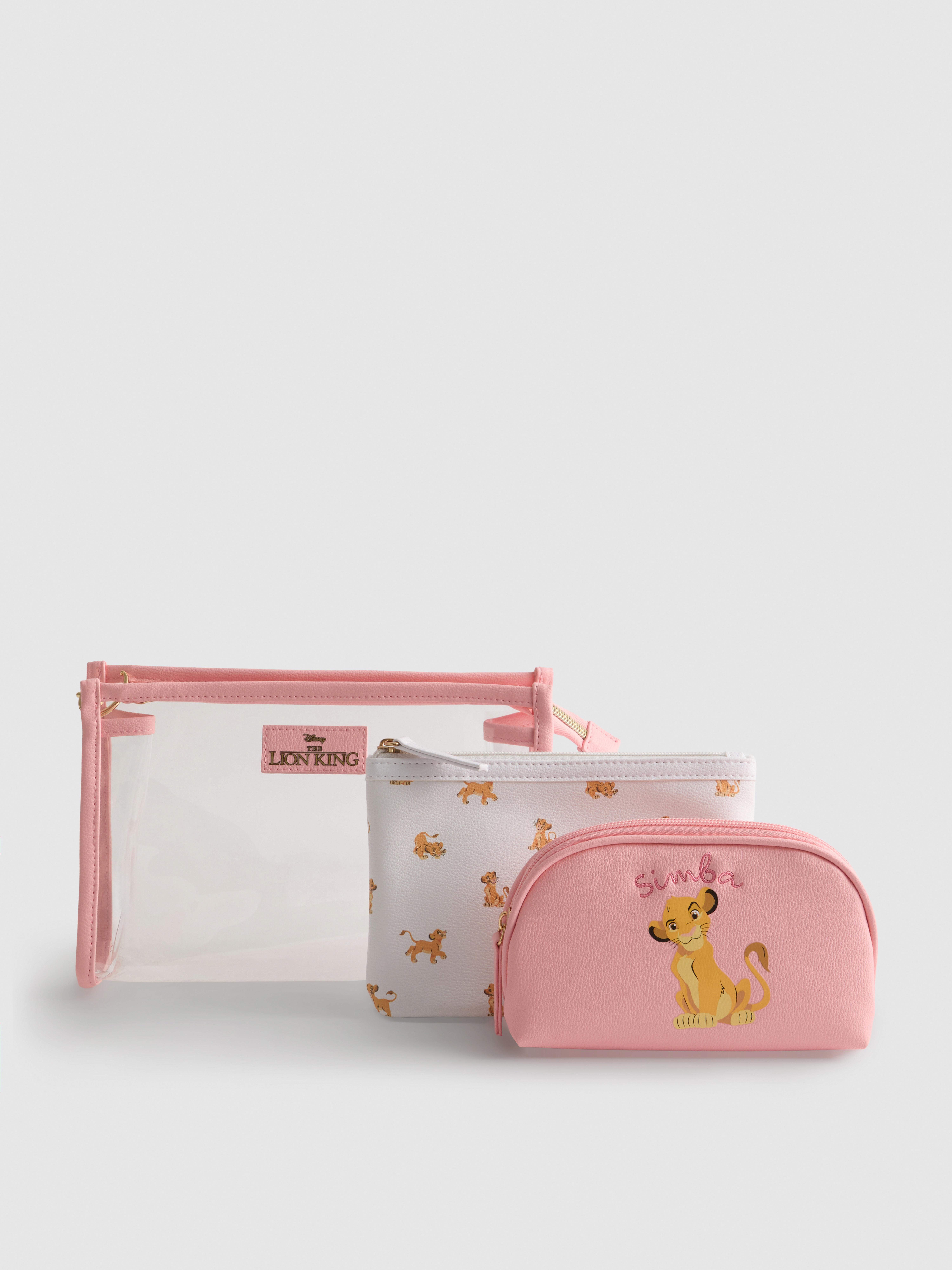 3-Piece Disney’s The Lion King Makeup Bag Set