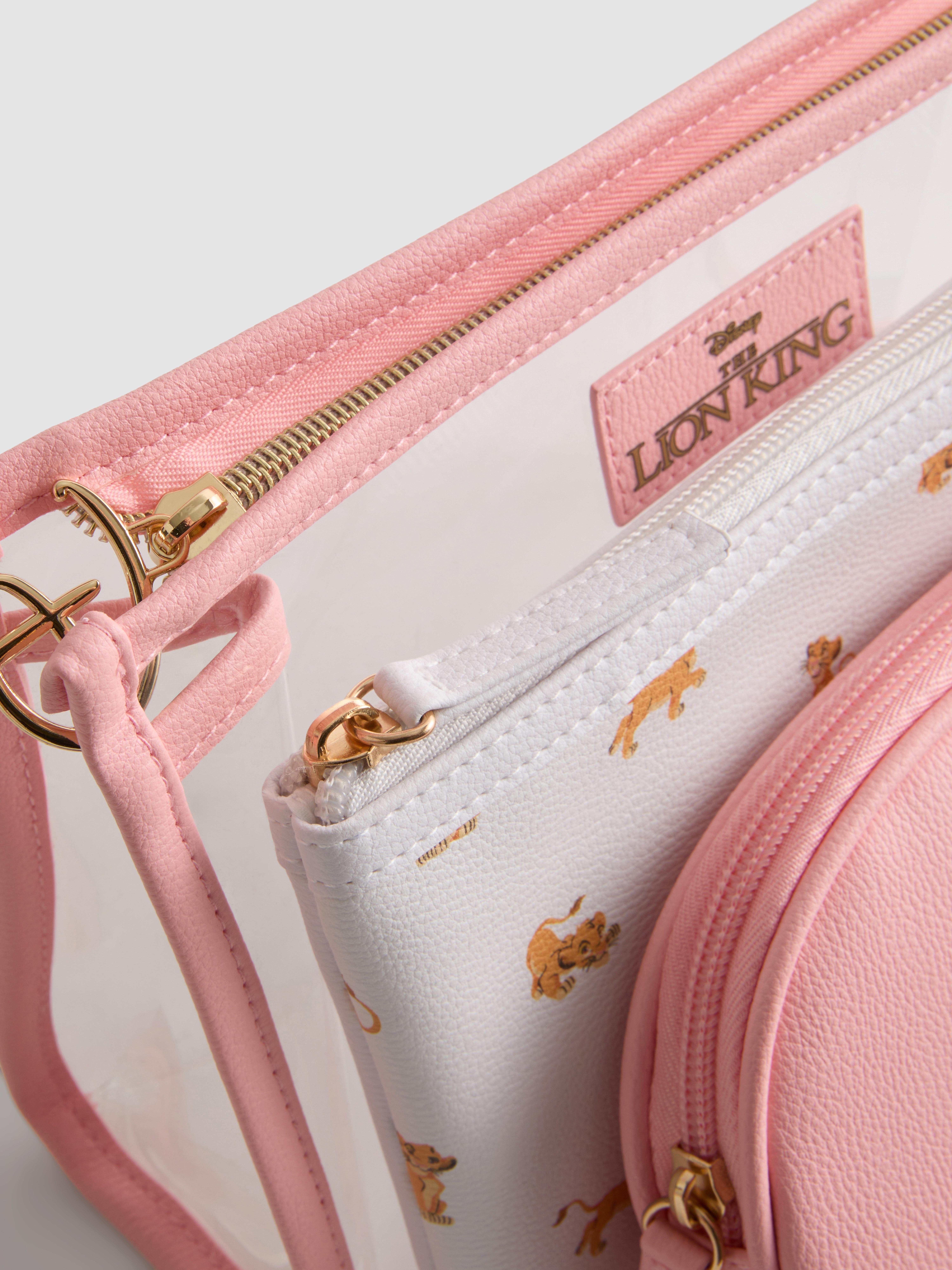 Conj. 3 bolsas cosméticos Disney The Lion King
