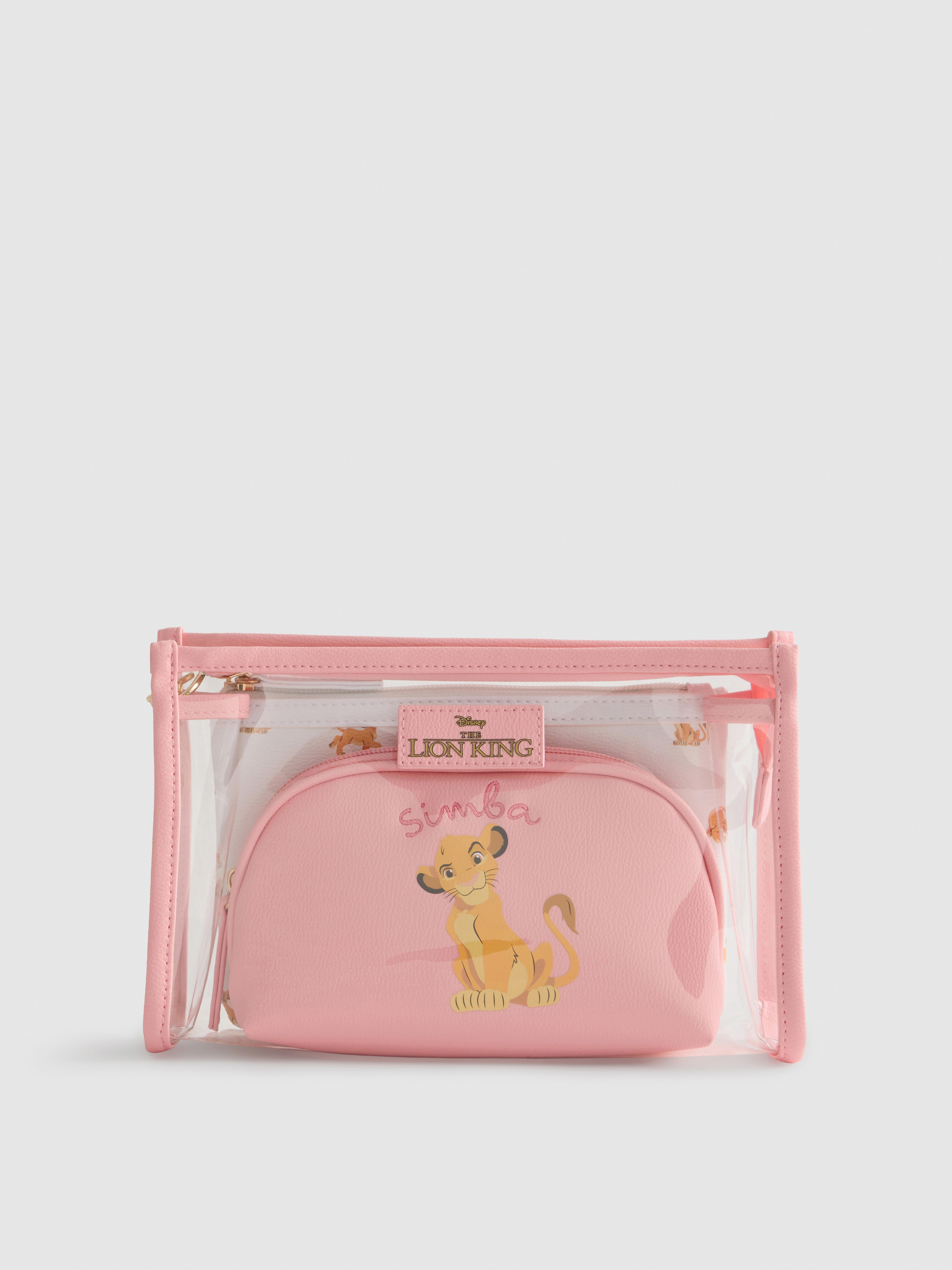 Conj. 3 bolsas cosméticos Disney The Lion King