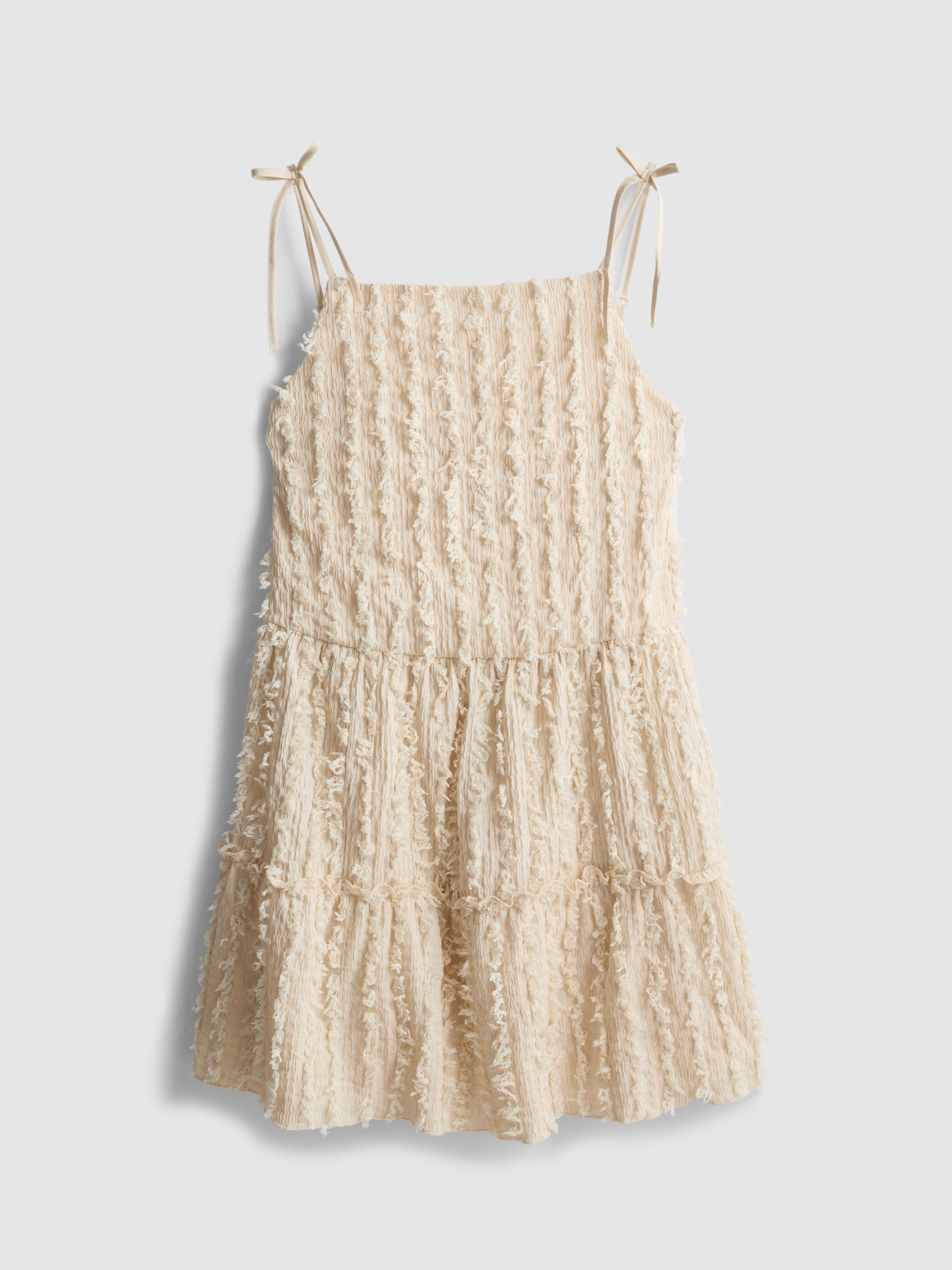 Women's Sand Paula Echevarra Textured Smock Mini Dress | Penneys