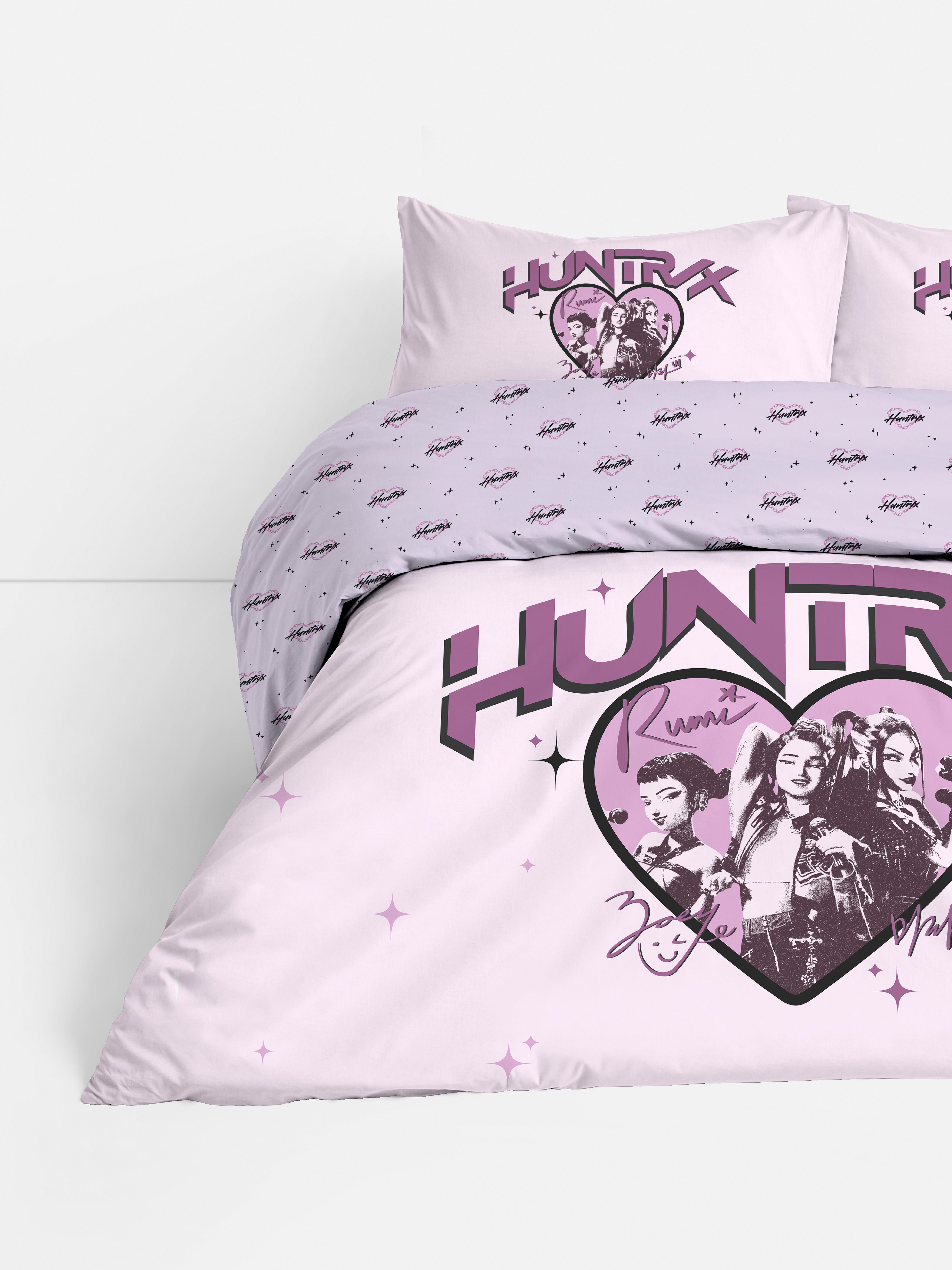 KPop Demon Hunters Huntr/X Double Duvet Cover Set