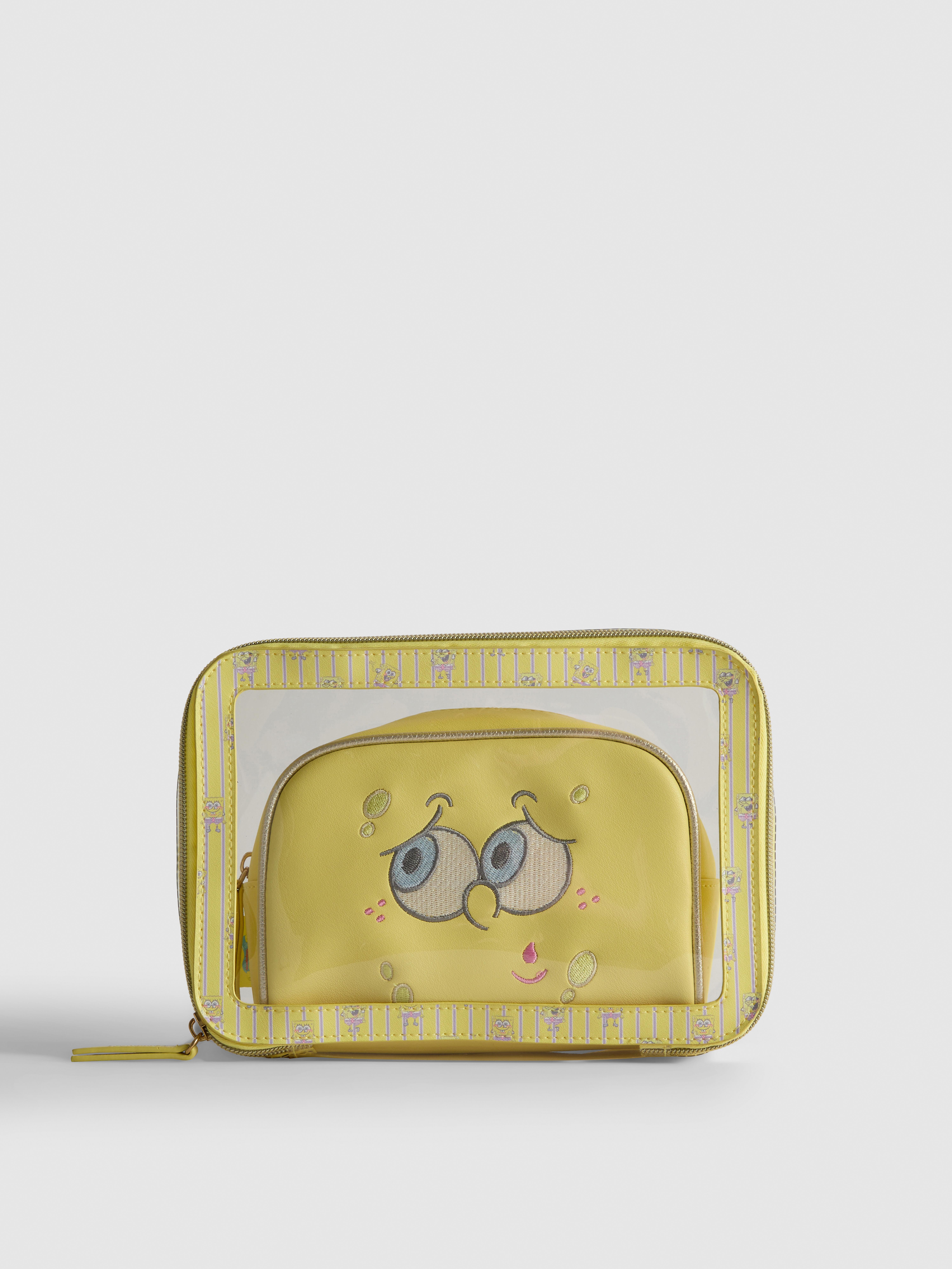 Trousse à maquillage 2-en-1 Bob l'éponge