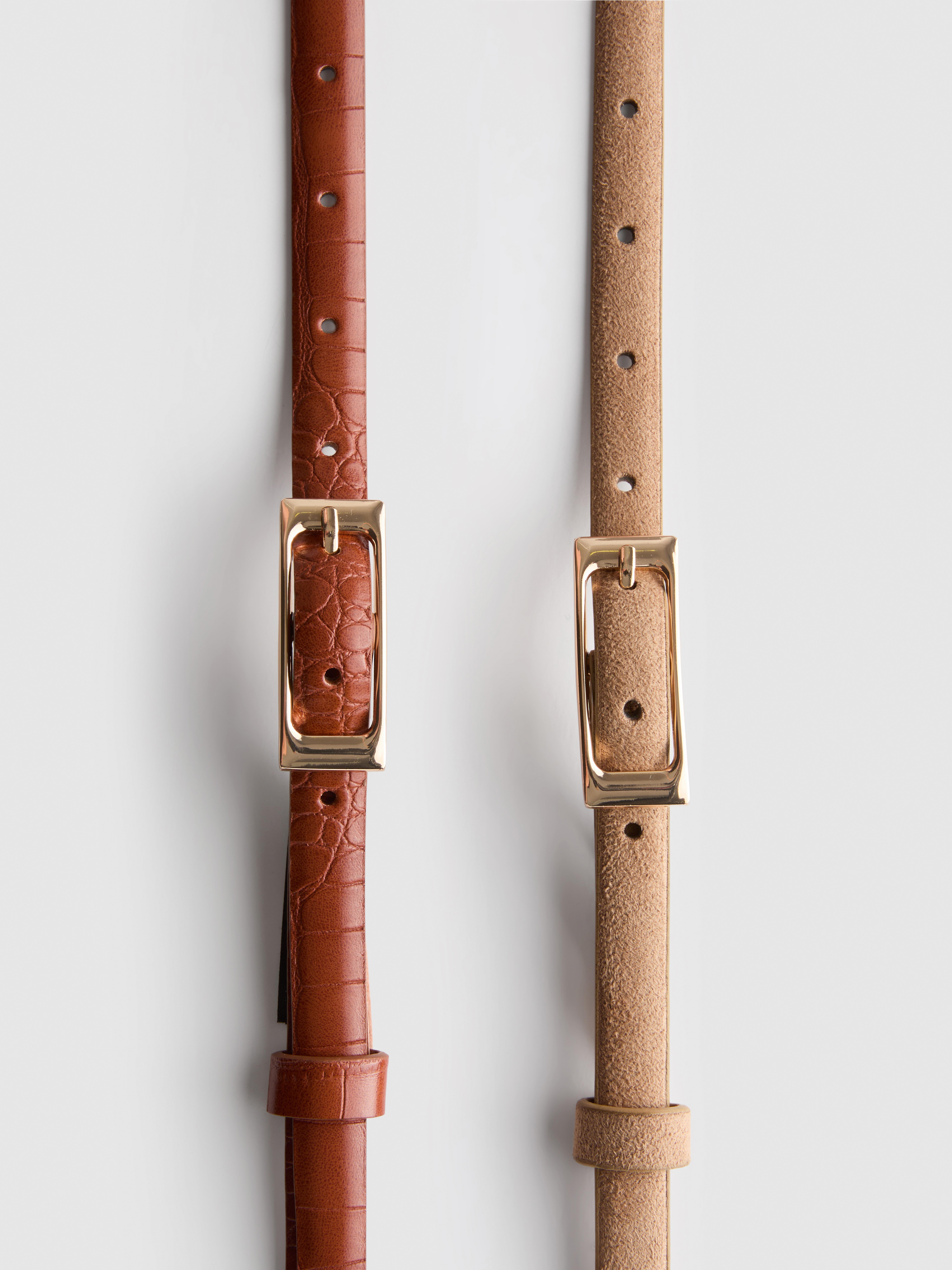 2pk Buckle Belts