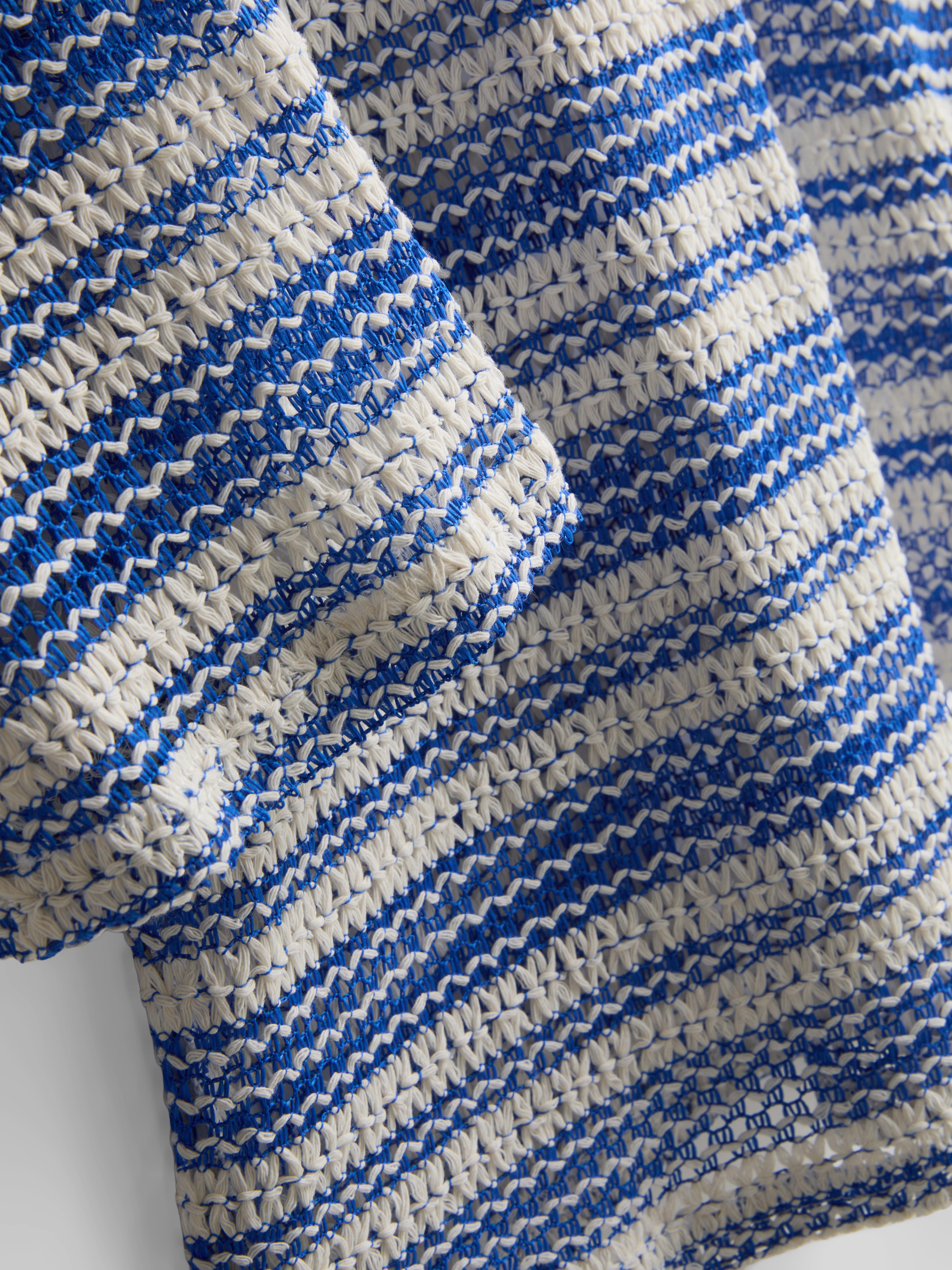 stripe knit o-ring beach maxi dress Solid & Striped The Lottie Striped Knit Maxi Dress main image 1