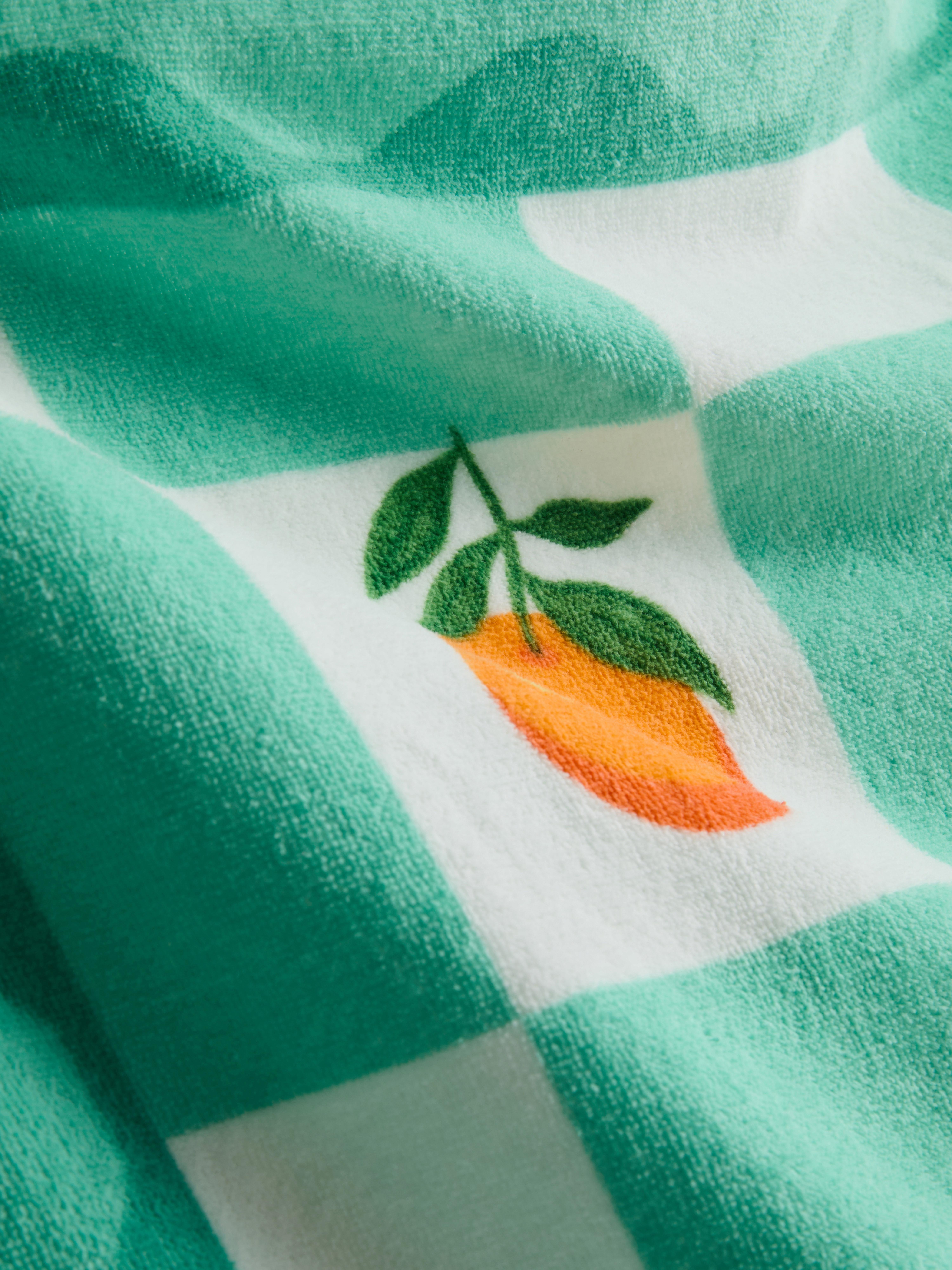 Strandlaken met tropische print