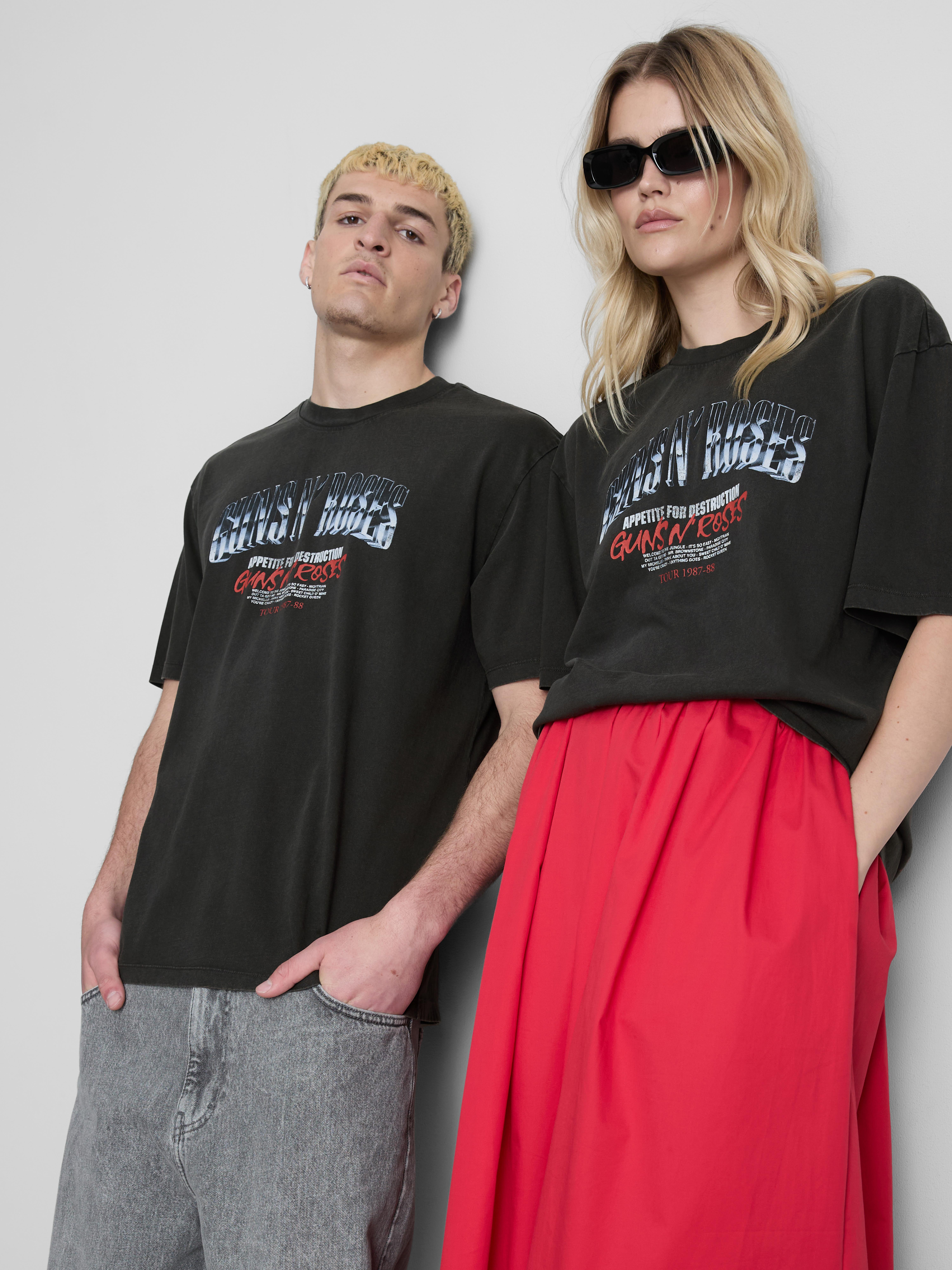 T-shirt gráfico Guns N' Roses