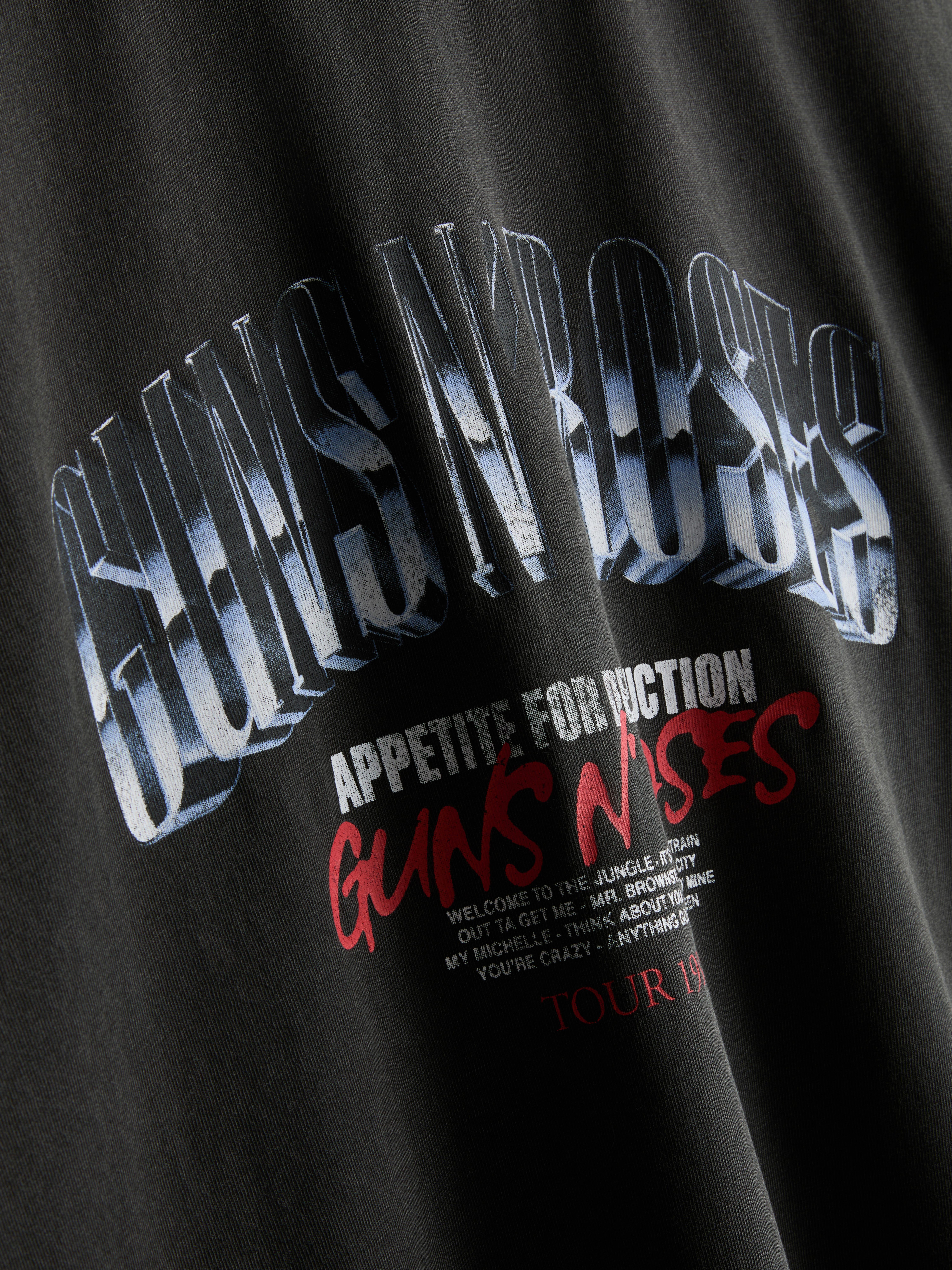 T-shirt gráfico Guns N' Roses