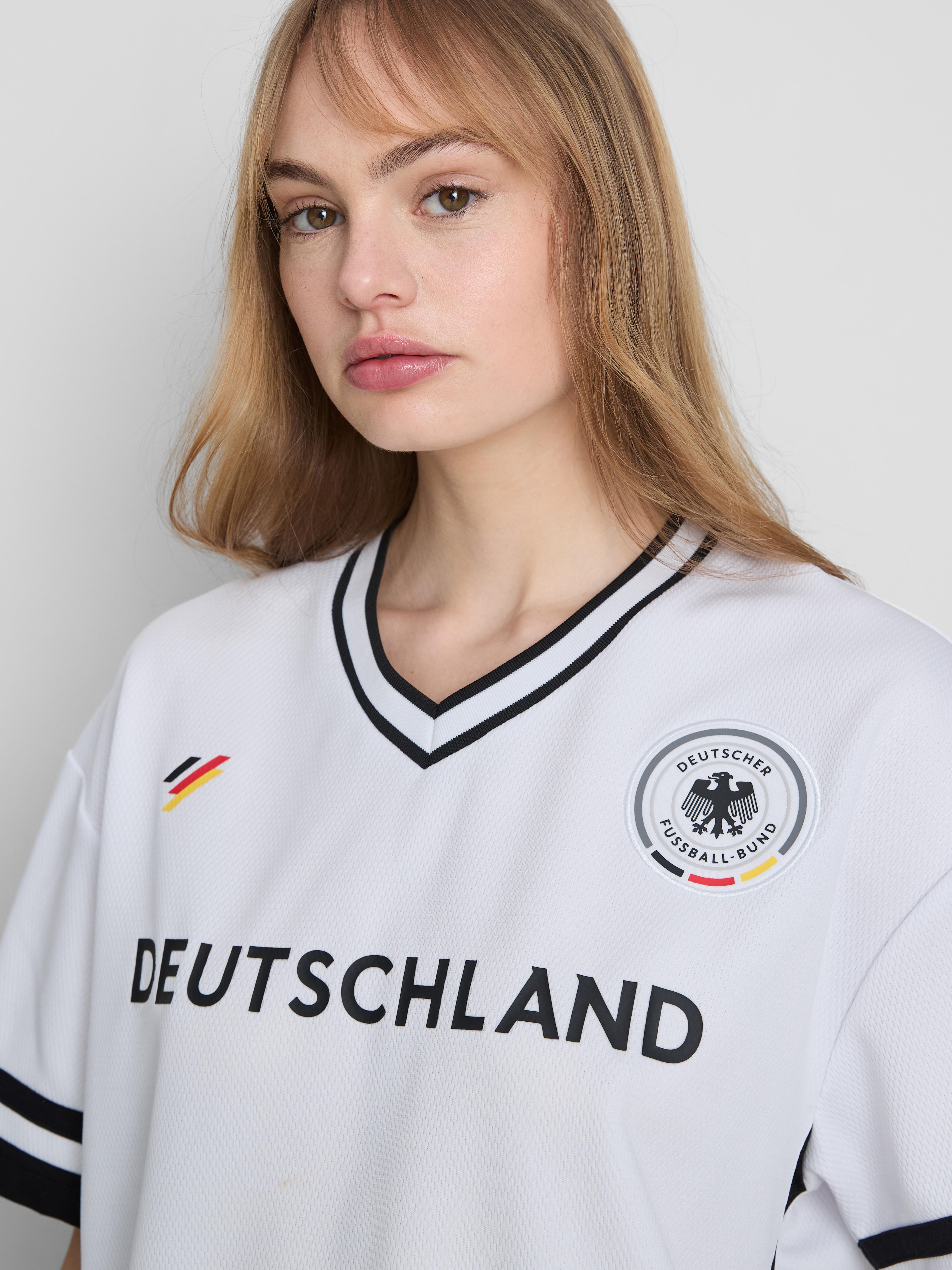 „Deutschland FC“ Fußballtrikot aus Netzstoff