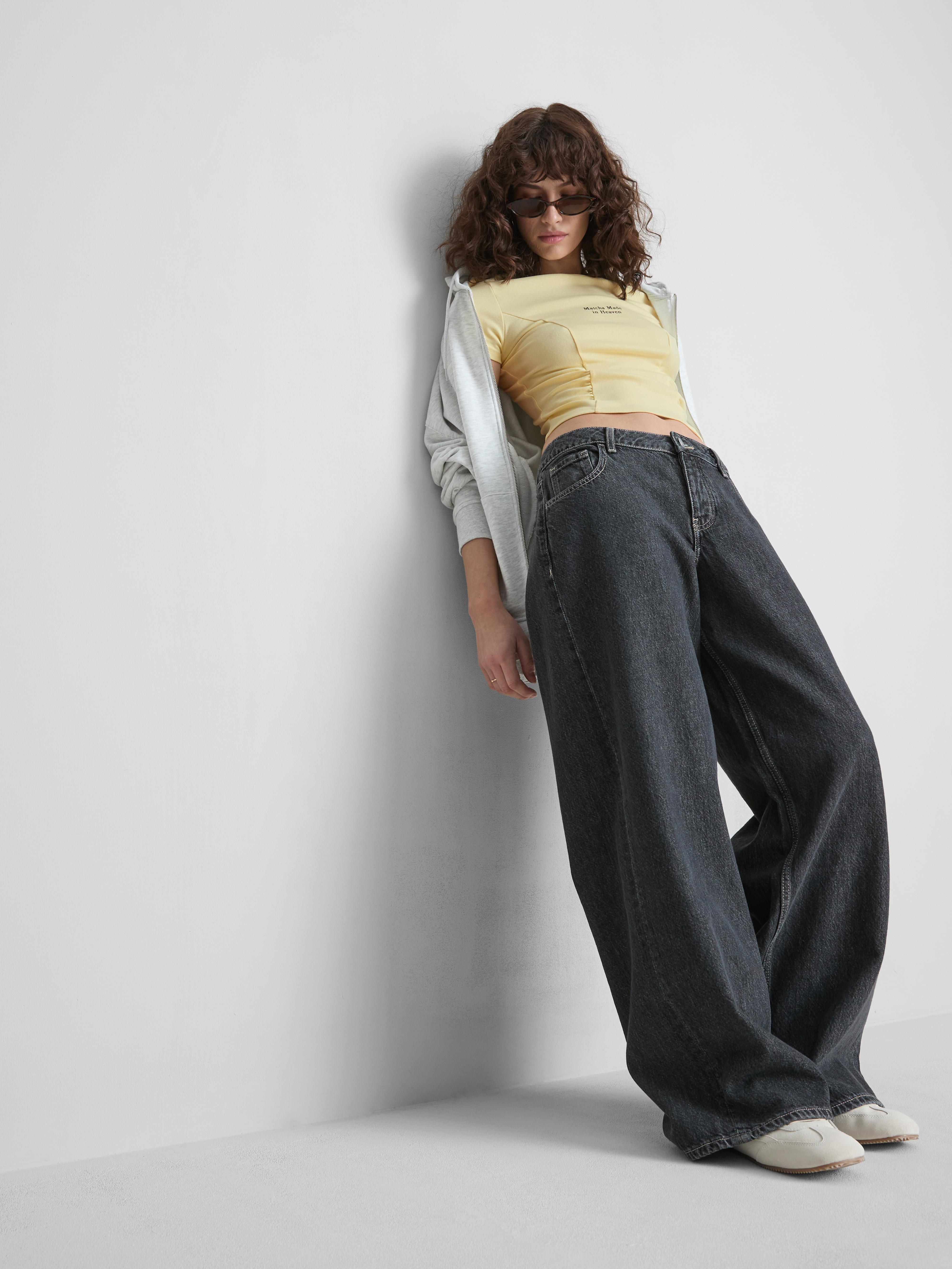 The Primark Scene | Ruched Slogan Baby Tee