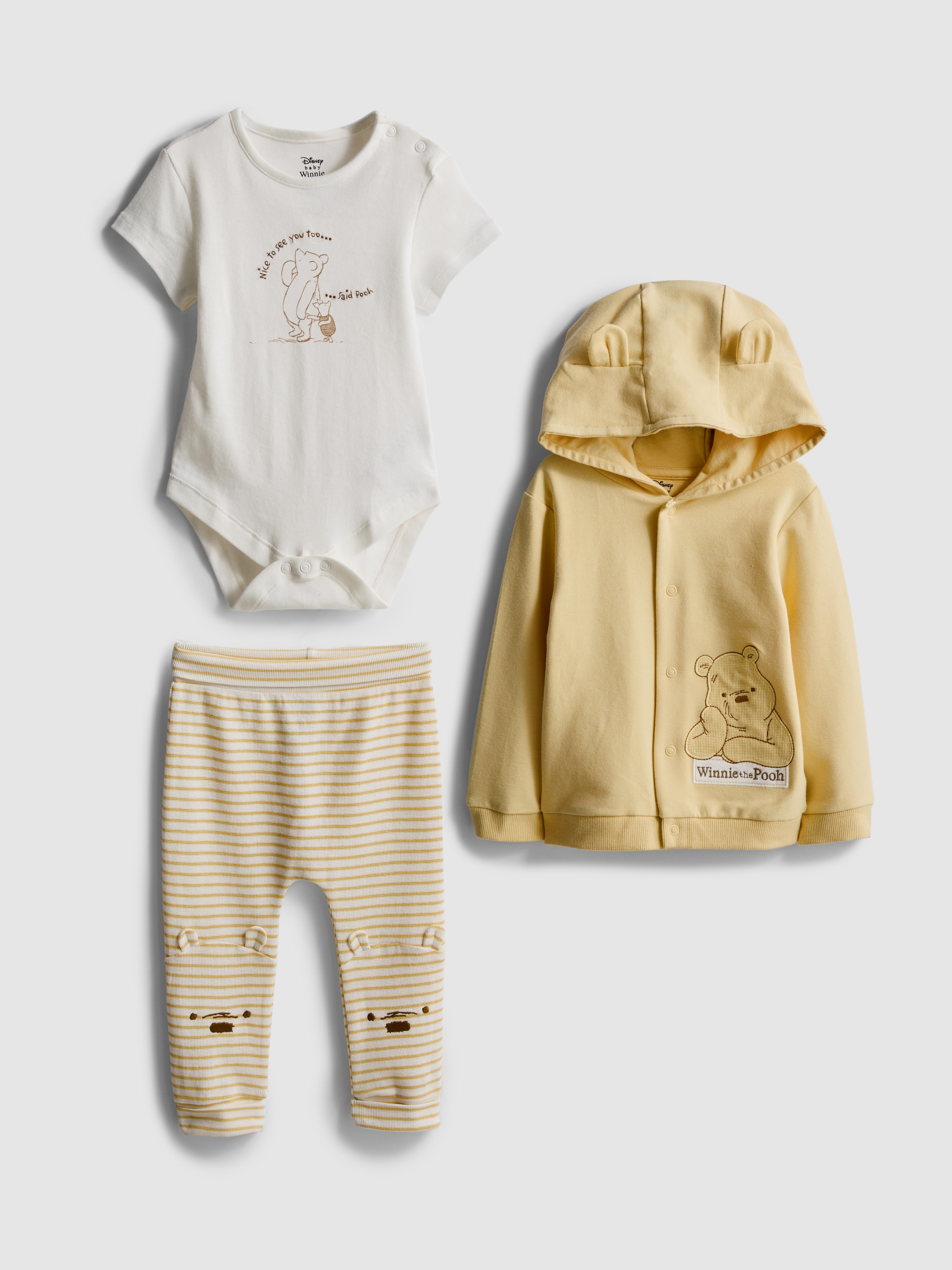 0-18mths | 3-Piece Disney’s Winnie the Pooh Newborn Clothing Set