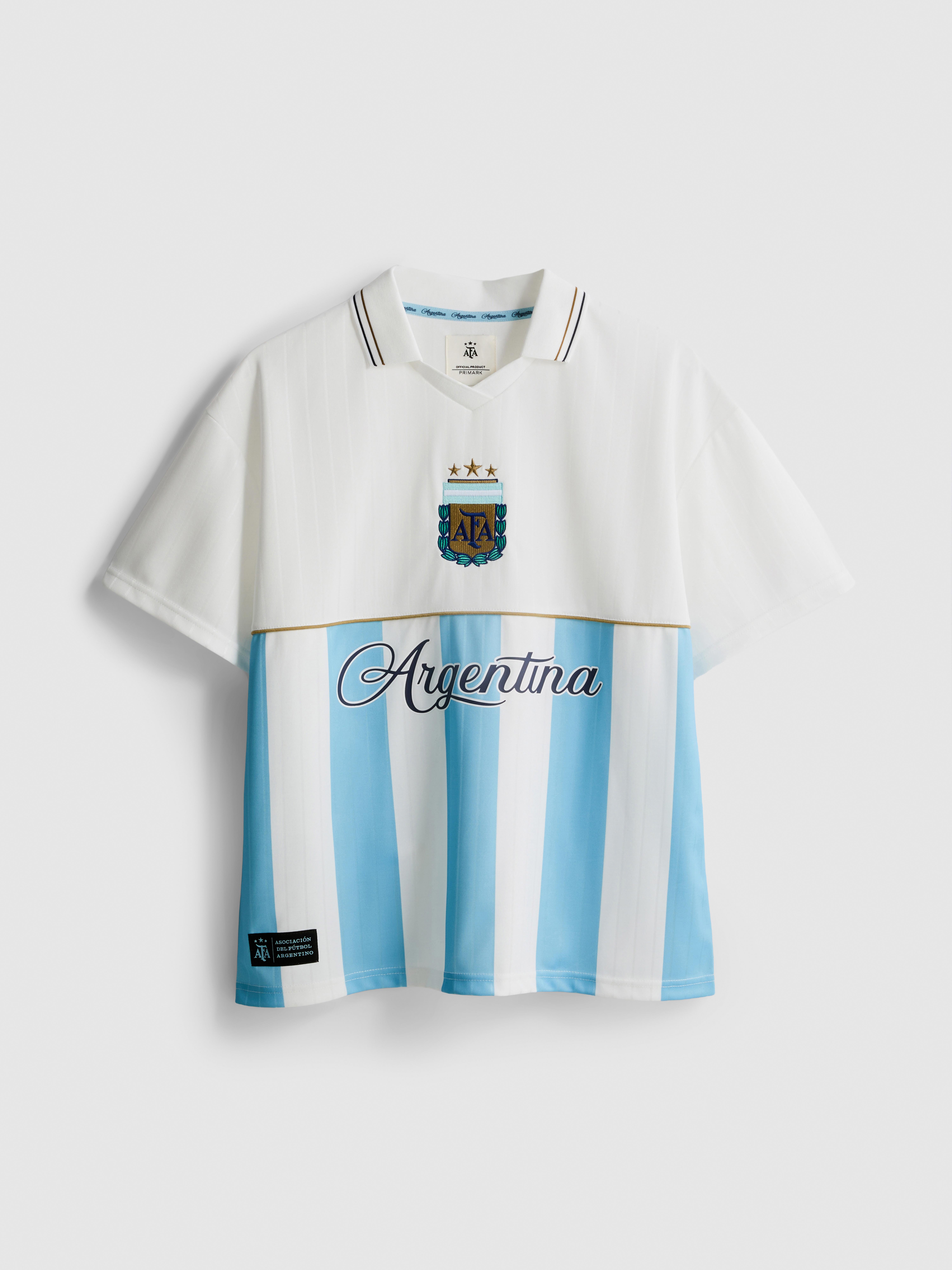 Argentina Collared Soccer Jersey