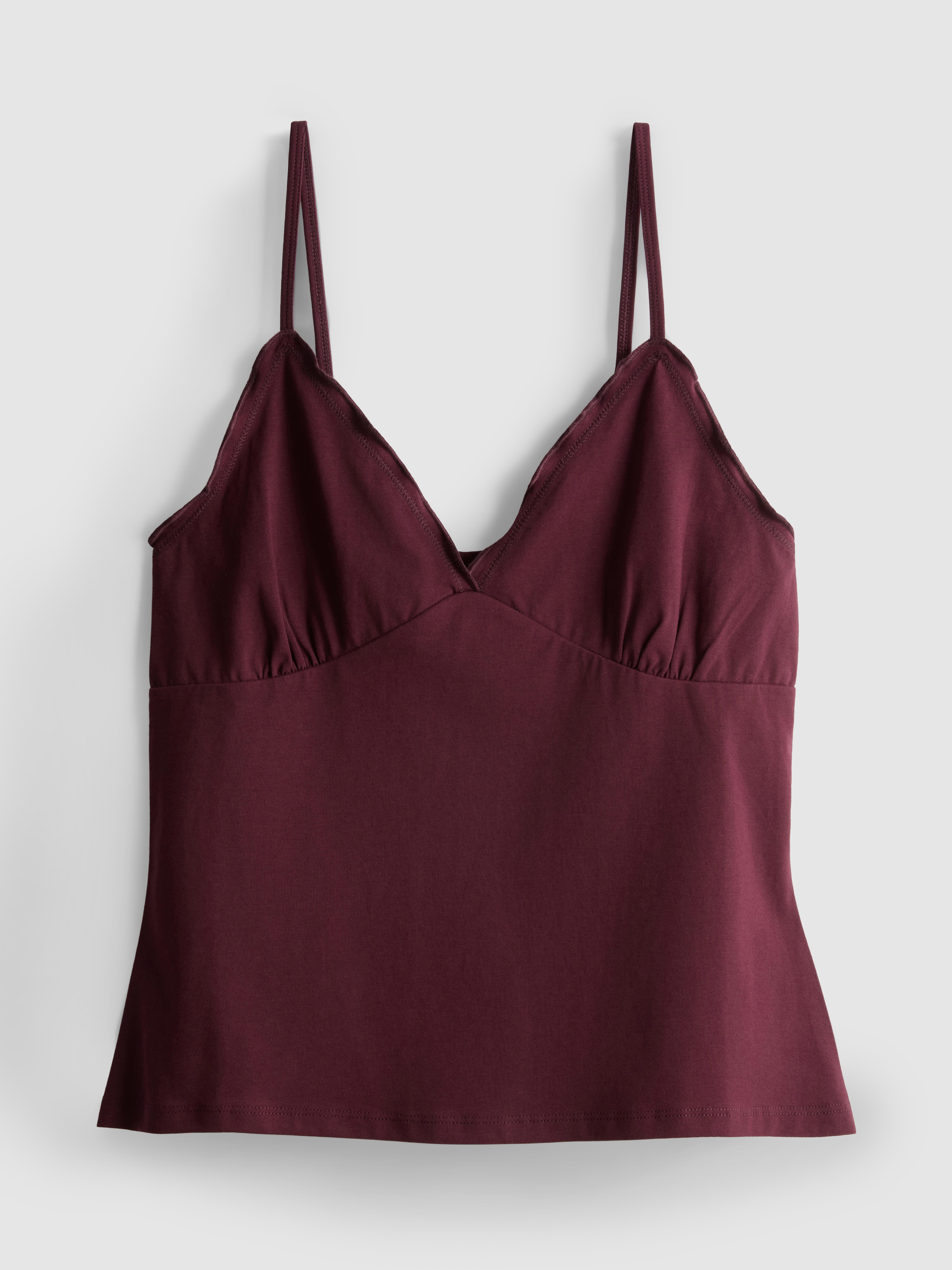 V-Neck Babydoll Cami Top