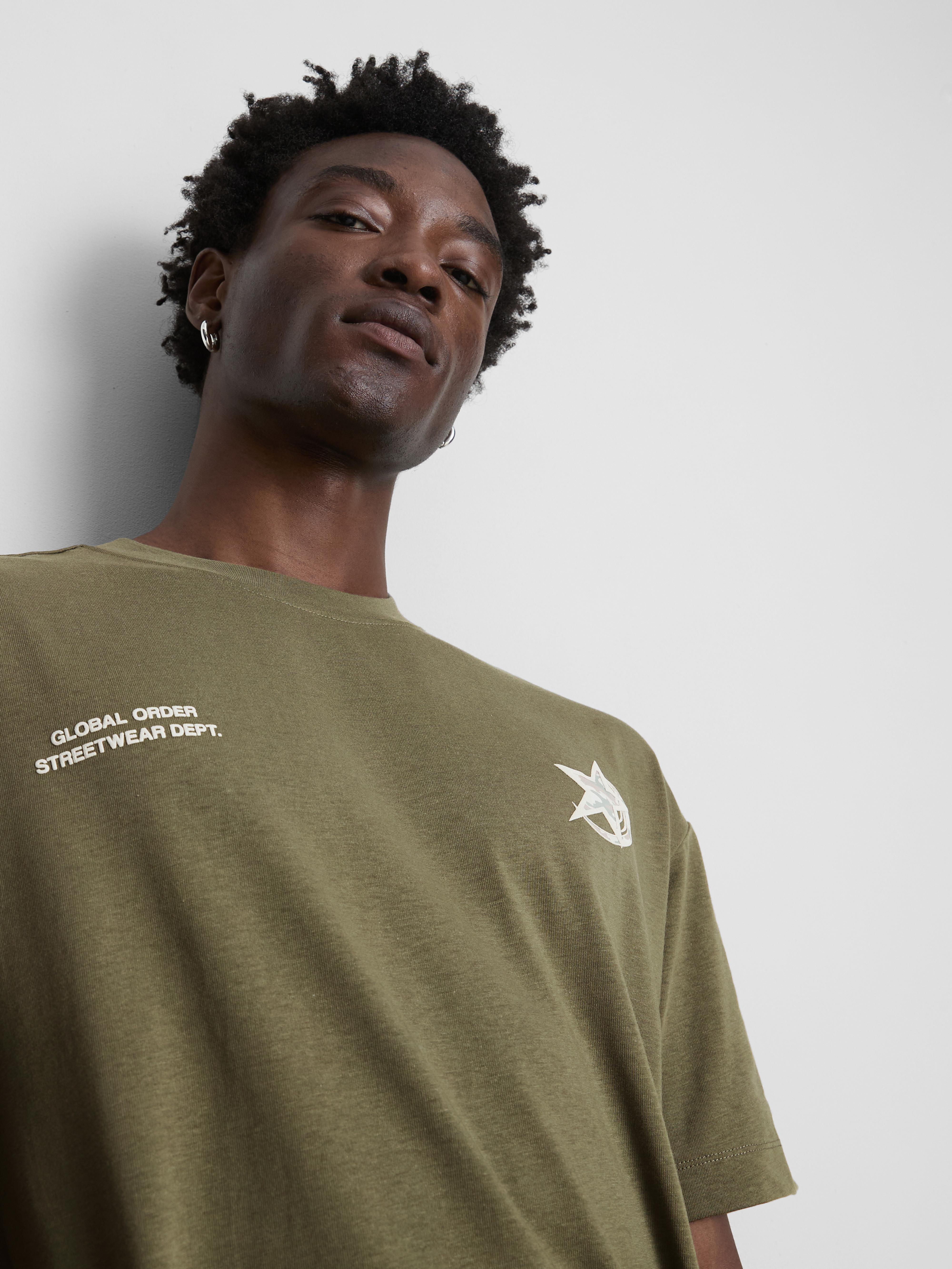 Kurzärmeliges T-Shirt mit Grafik