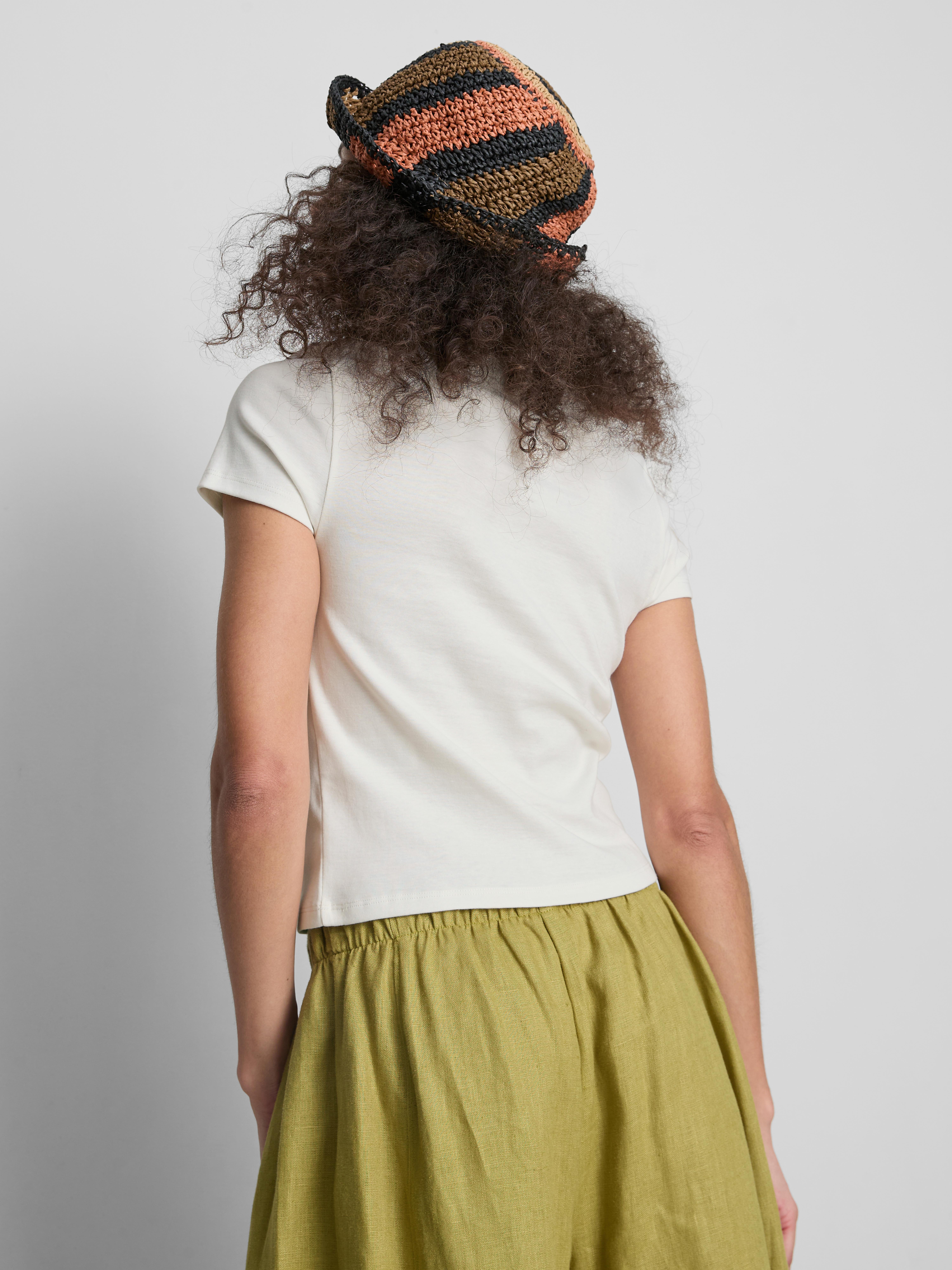 Maglietta mini in cotone con grafica
