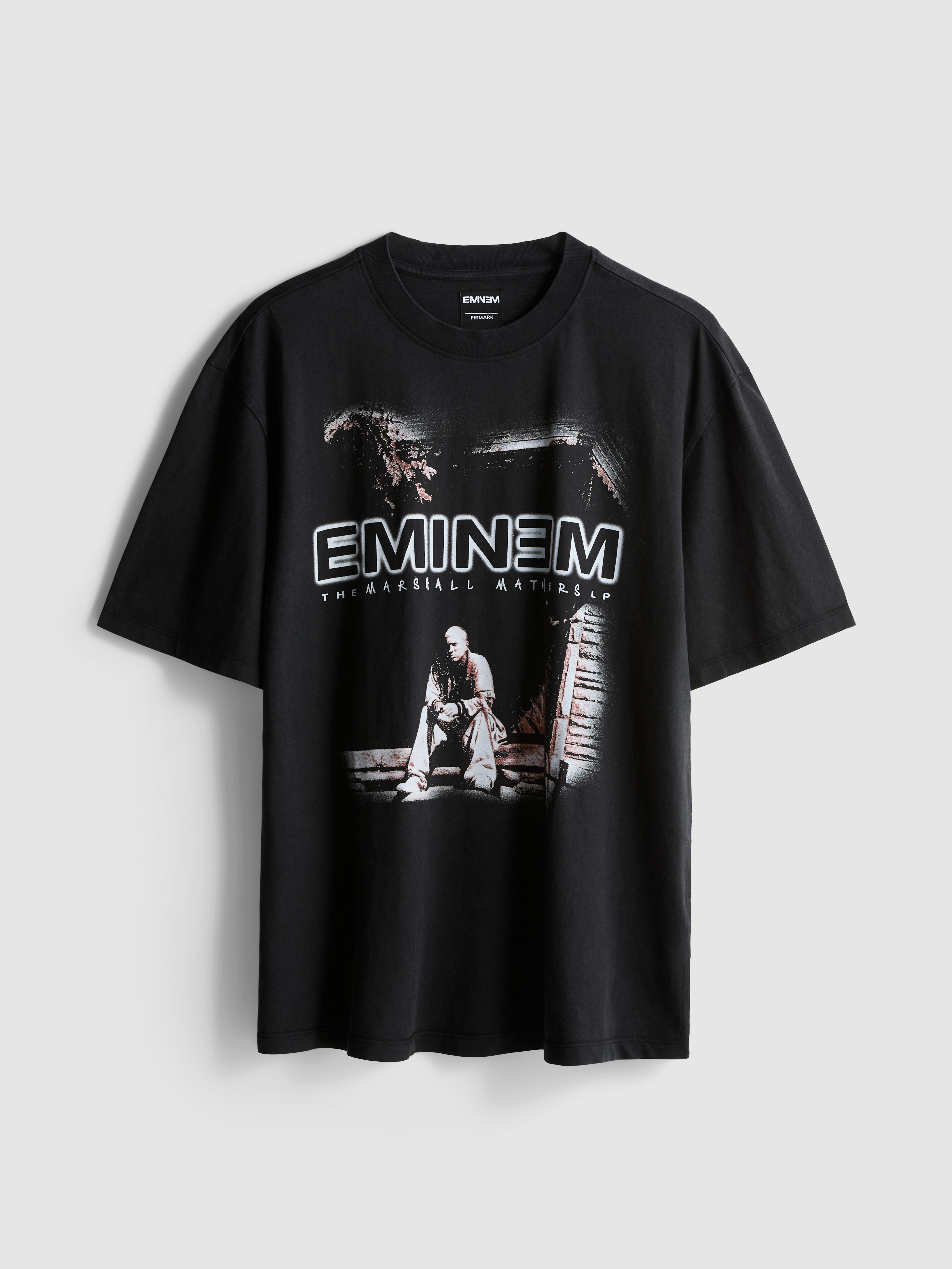 Men's Charcoal Eminem Graphic T-Shirt | Primark