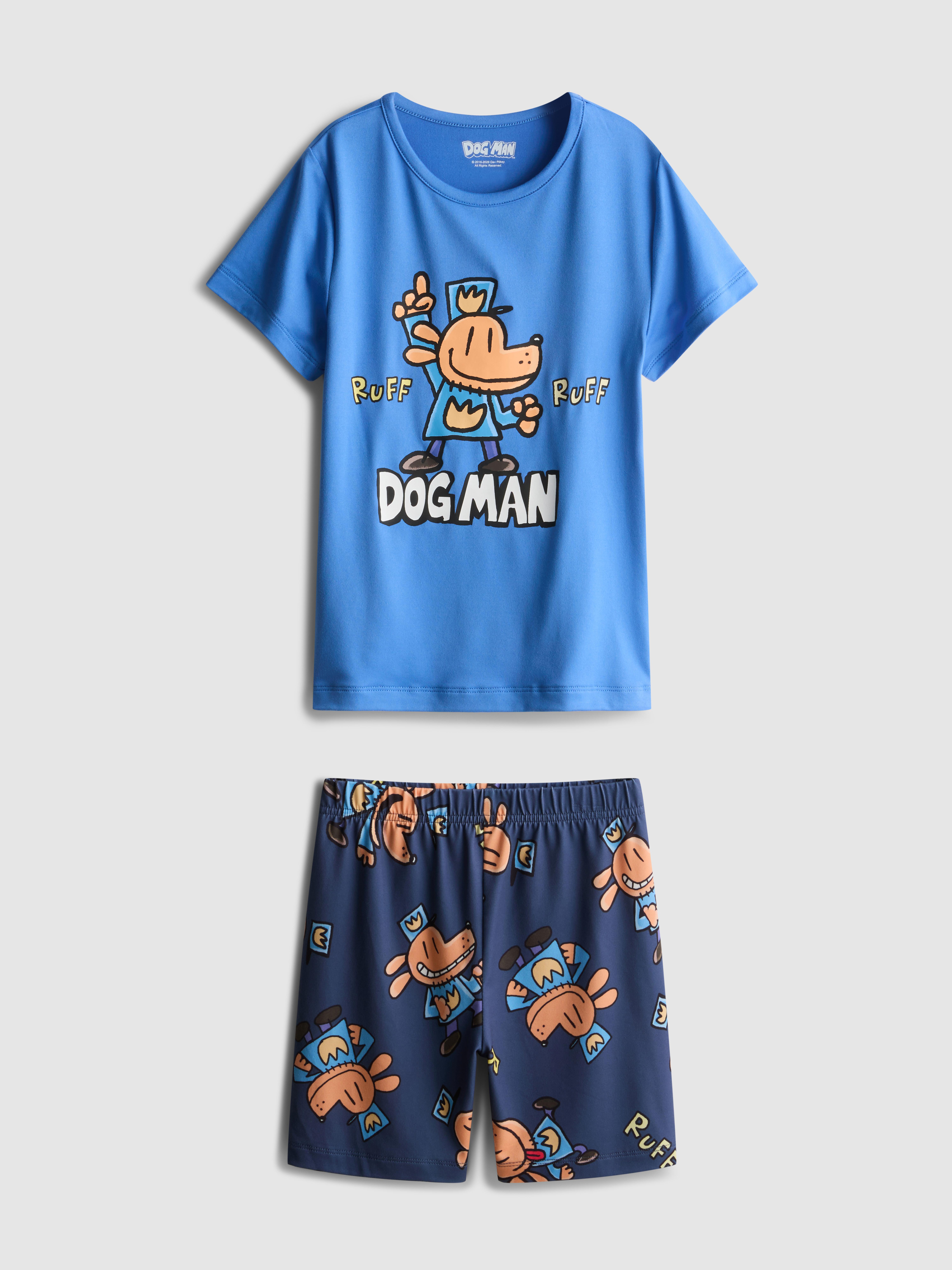 1,5-8 jr | Korte pyjama Dog Man