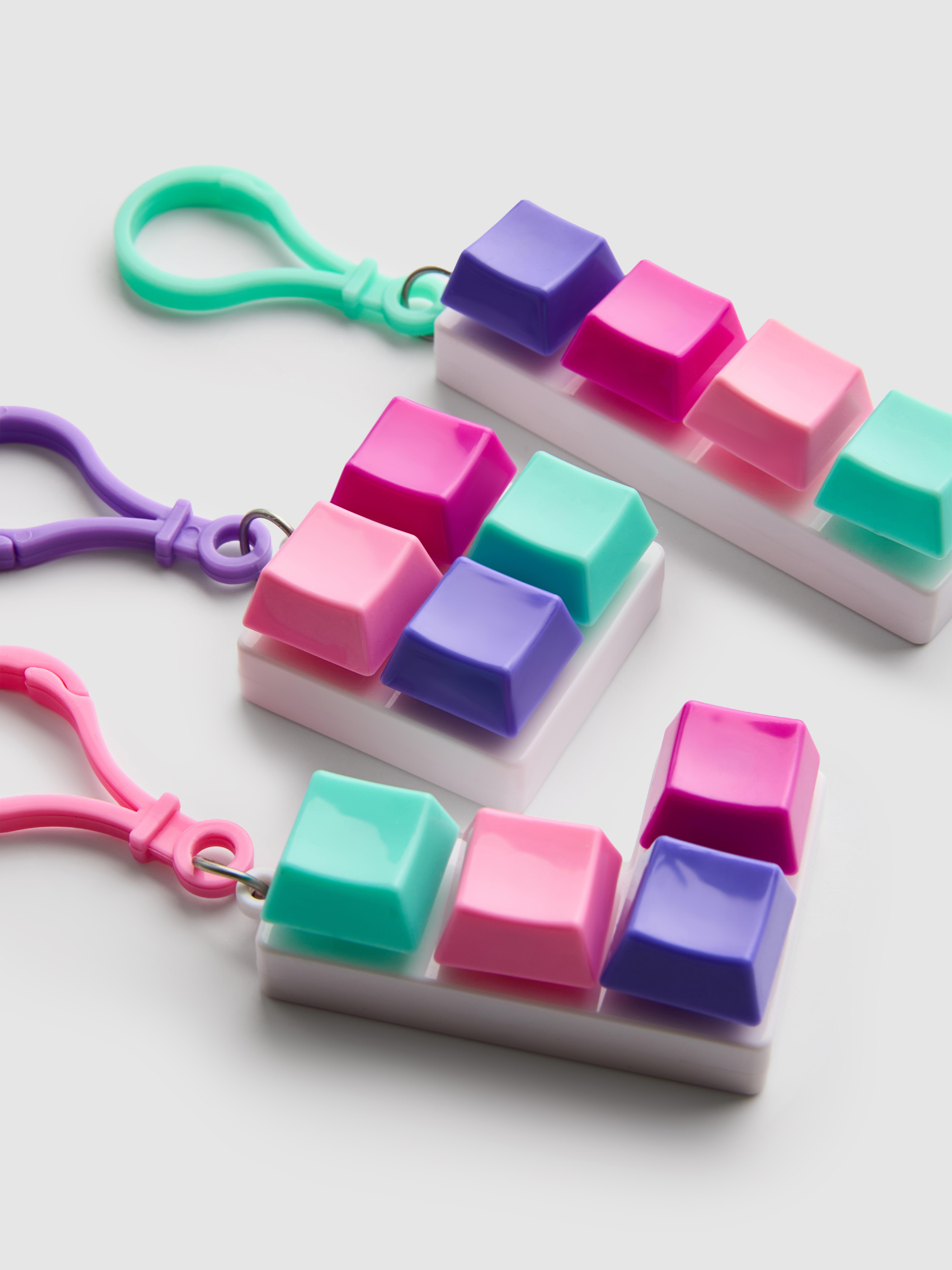 Klicker-Spielzeug in Tastatur-Optik, 3er-Pack