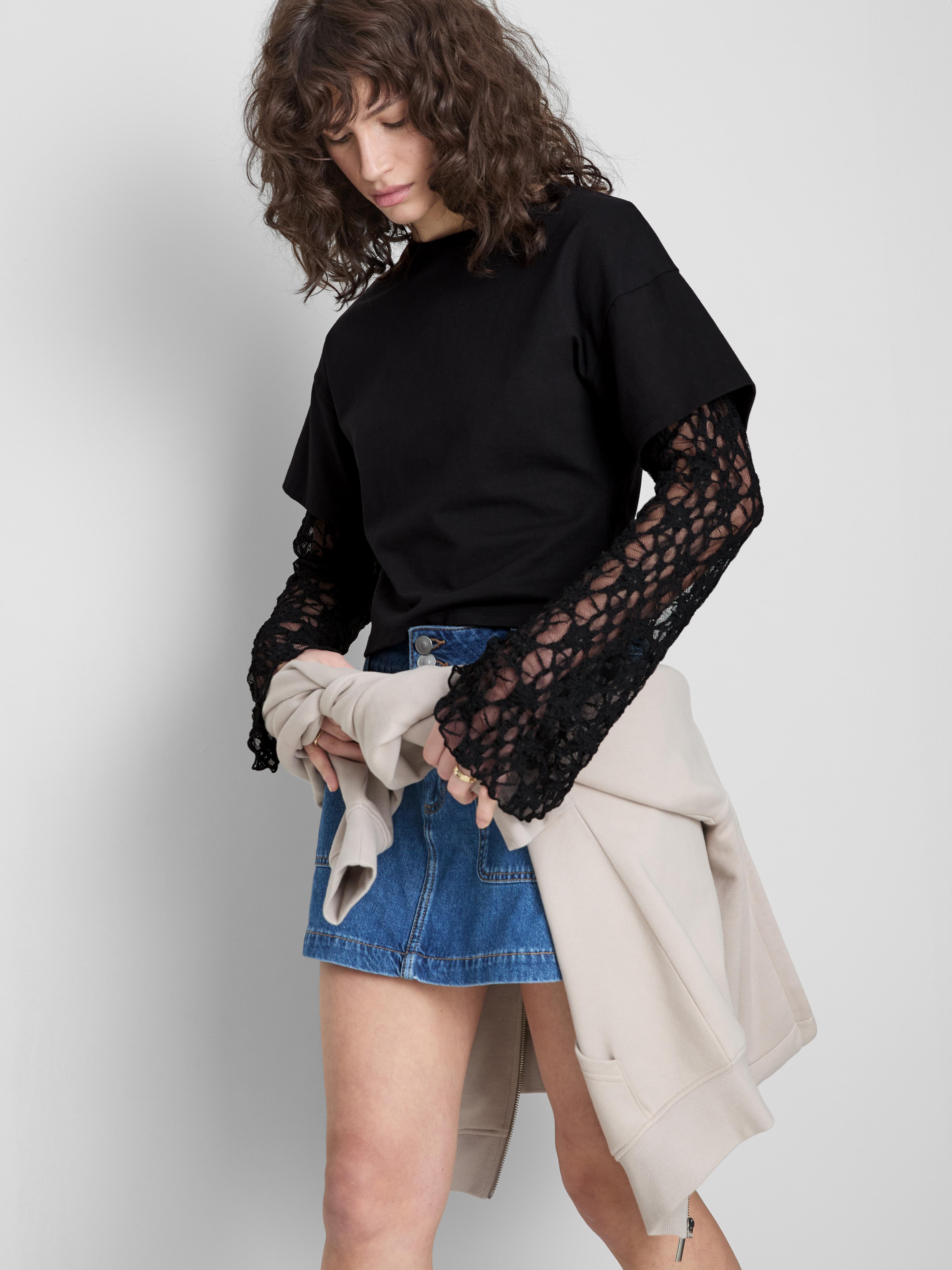 The Primark Scene | Layered Lace T-Shirt