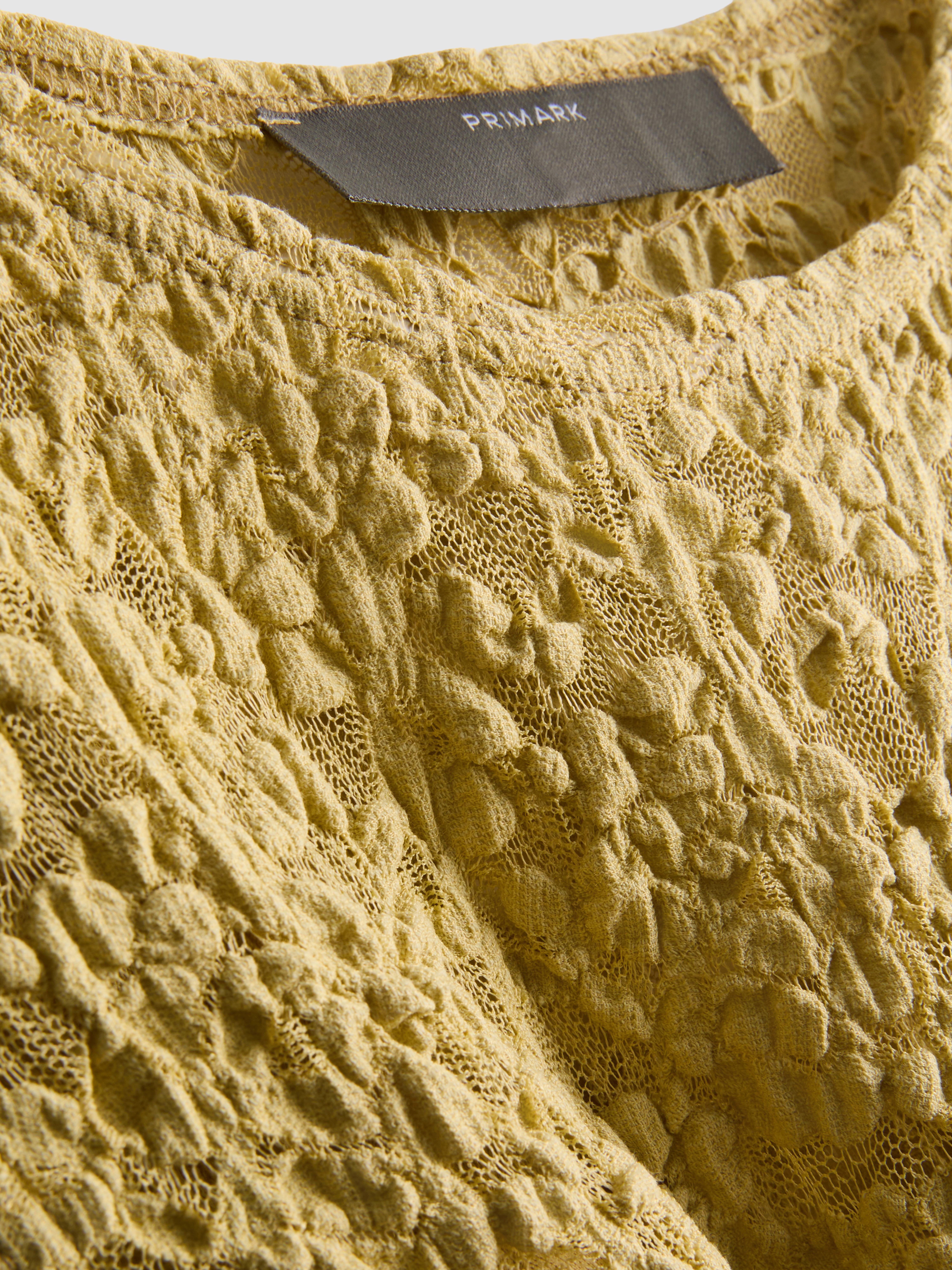 Robe longue en dentelle stretch