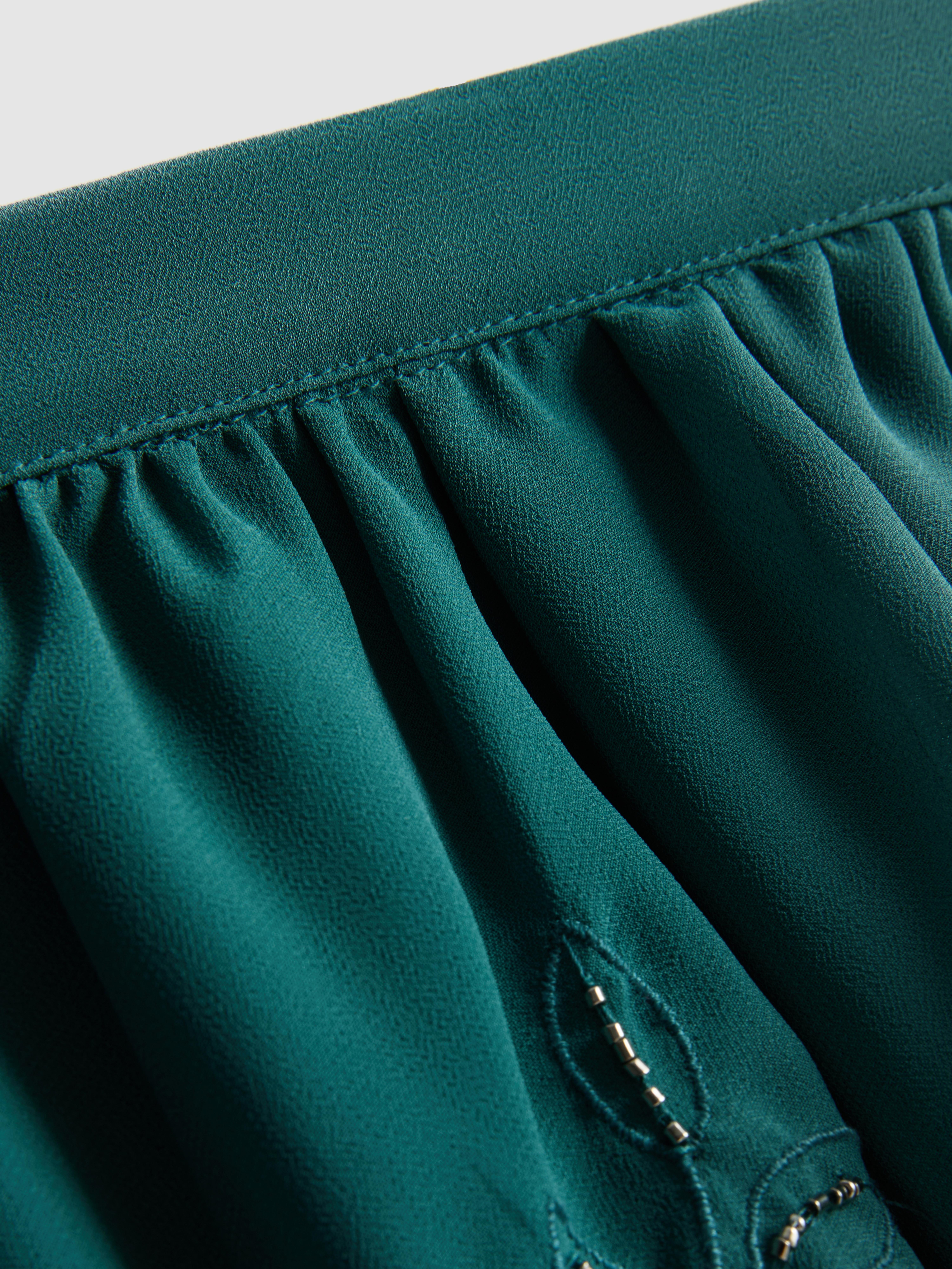 The Primark Scene | Mesh Beaded Mini Skirt