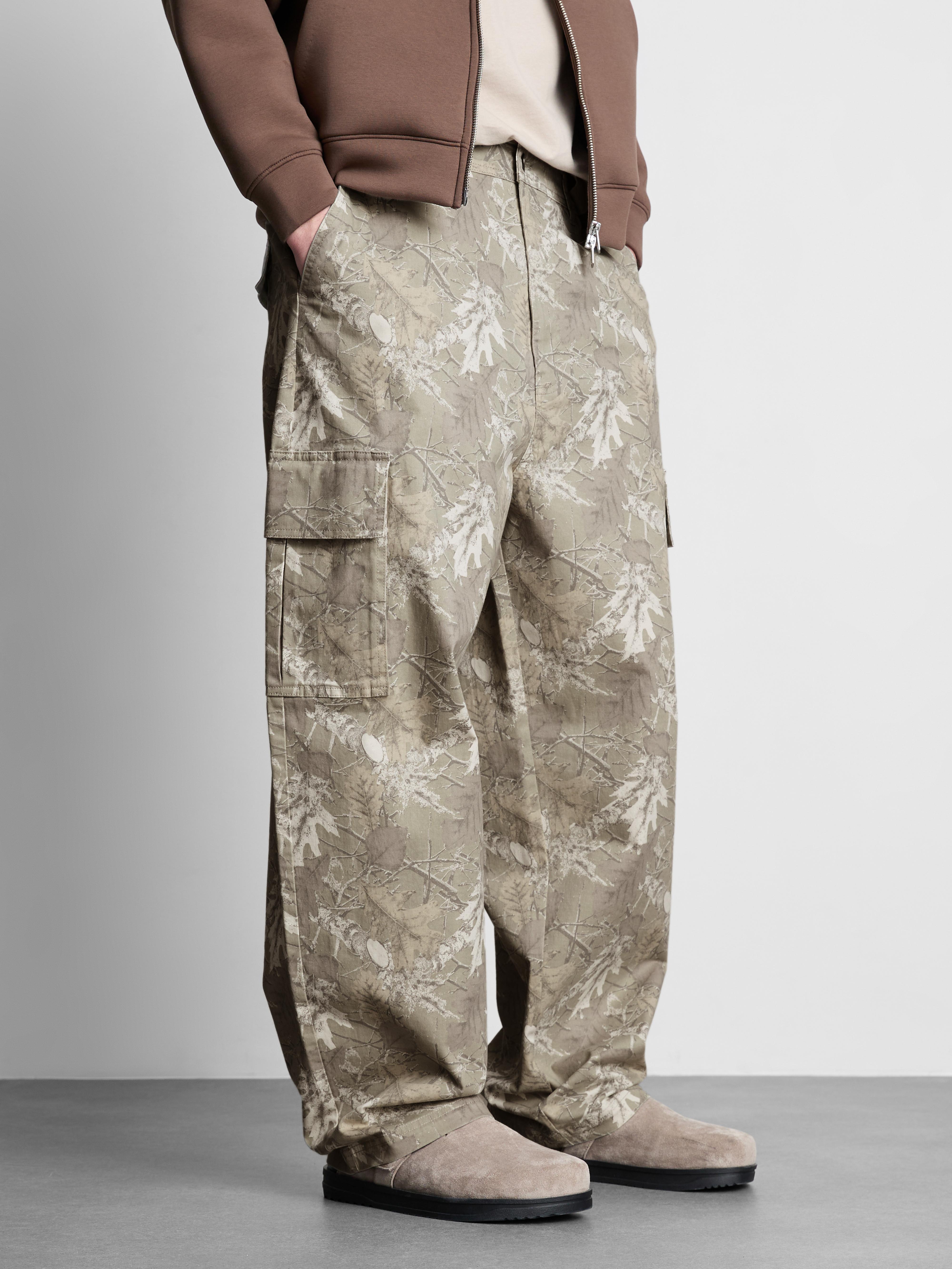 Pantalon cargo camouflage