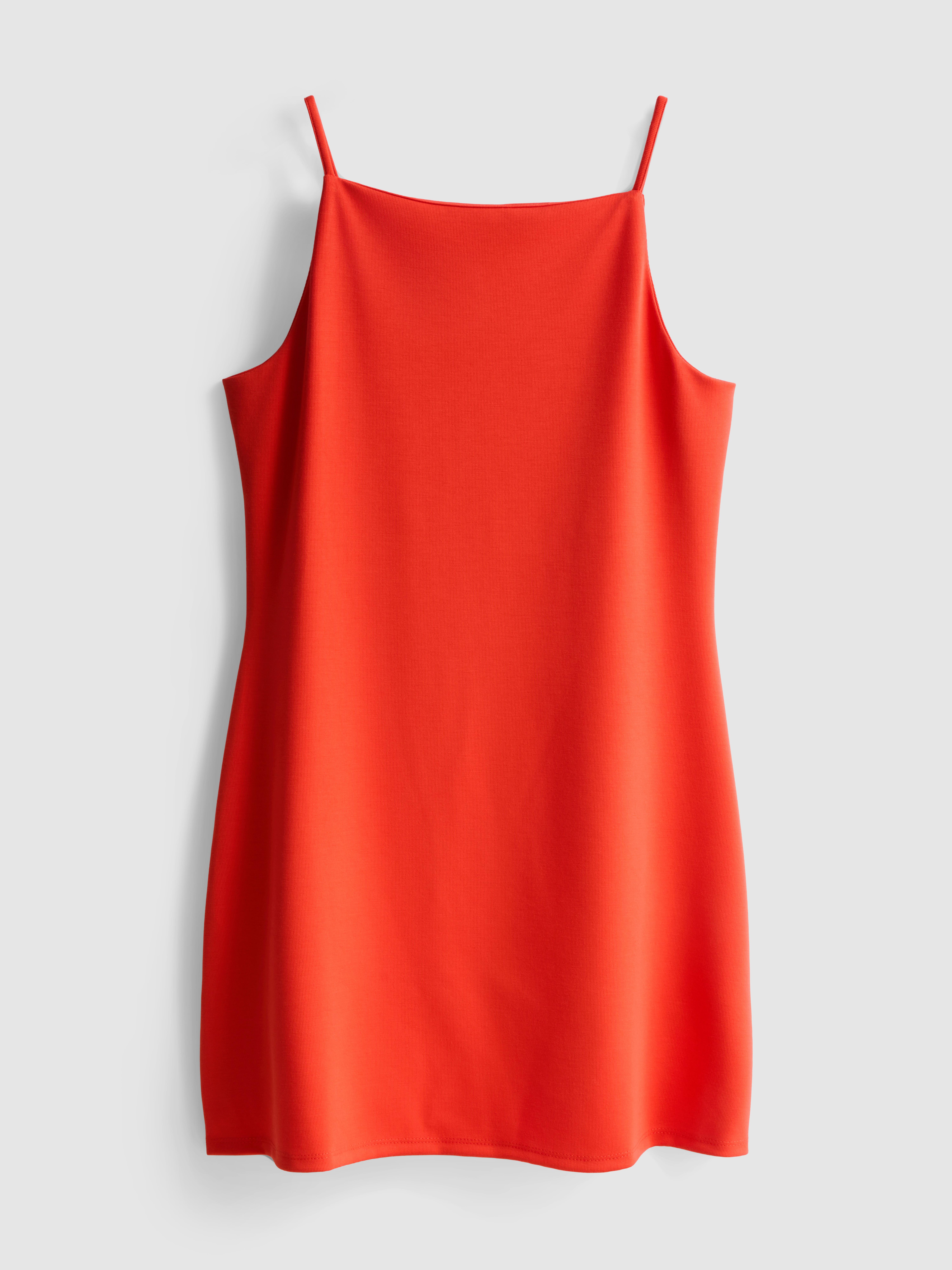 Rochie mini cu guler pătrat