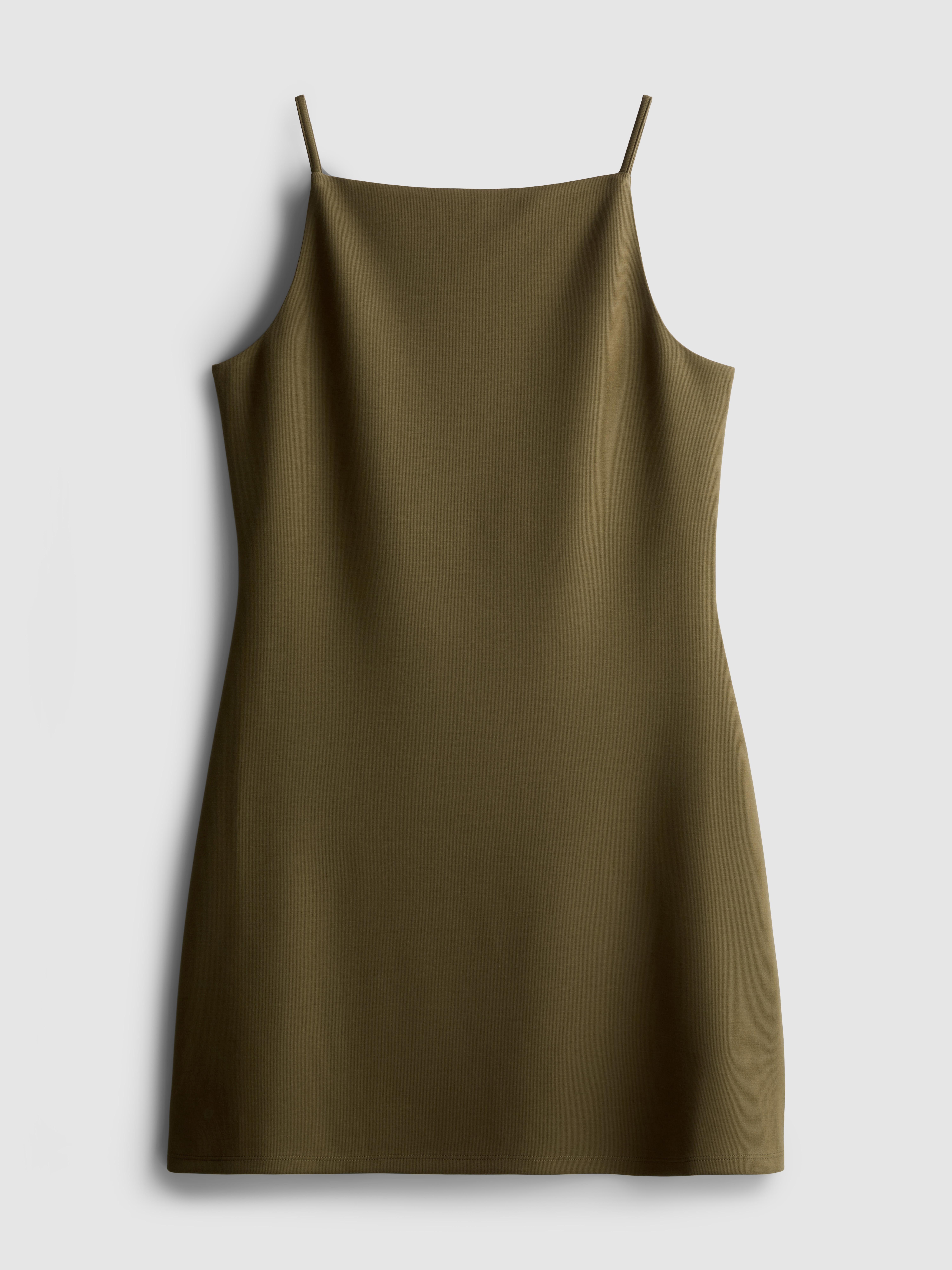 Square Neck Mini Dress