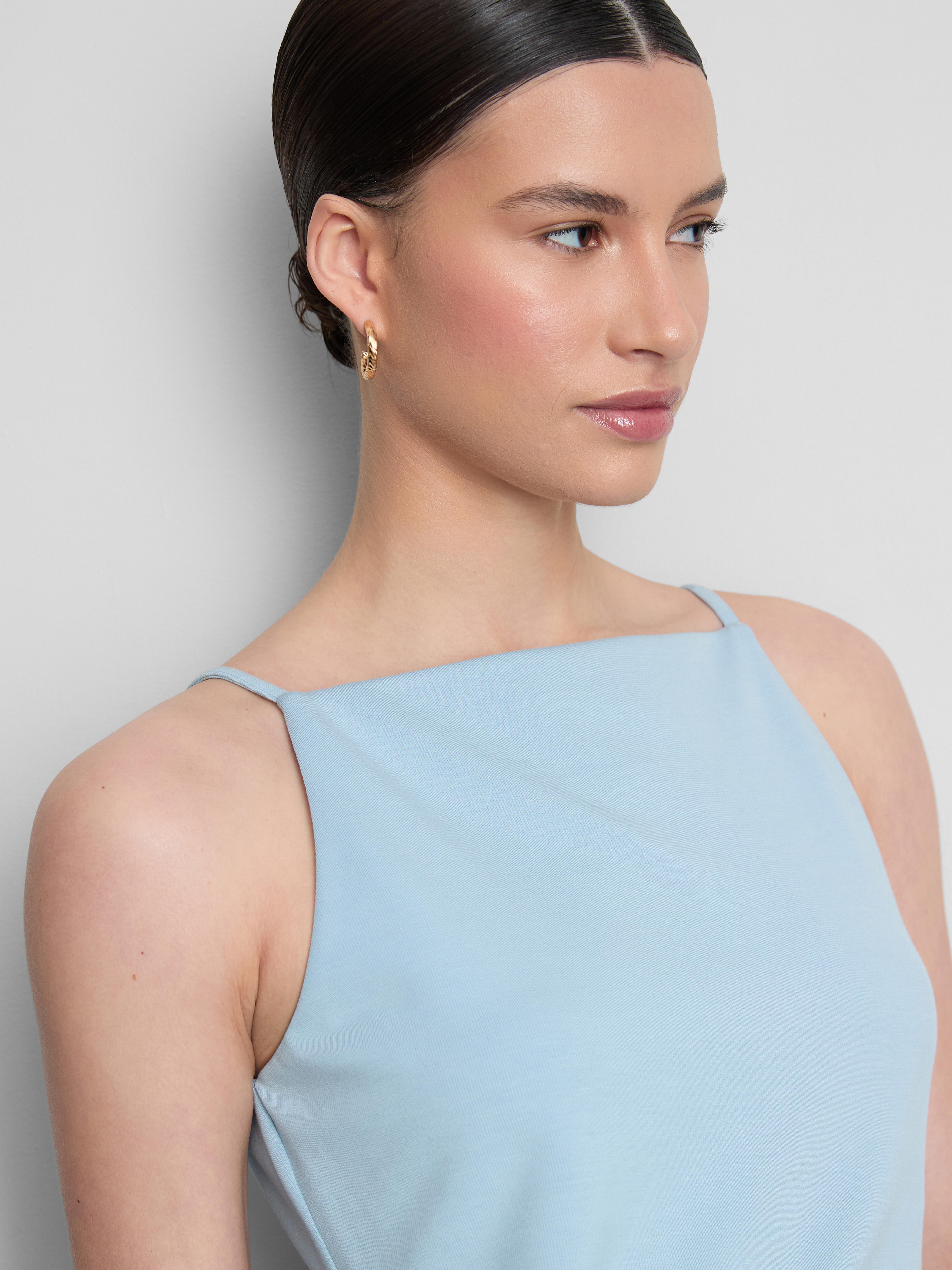 Womens Light Blue Square Neck Mini Dress | Primark