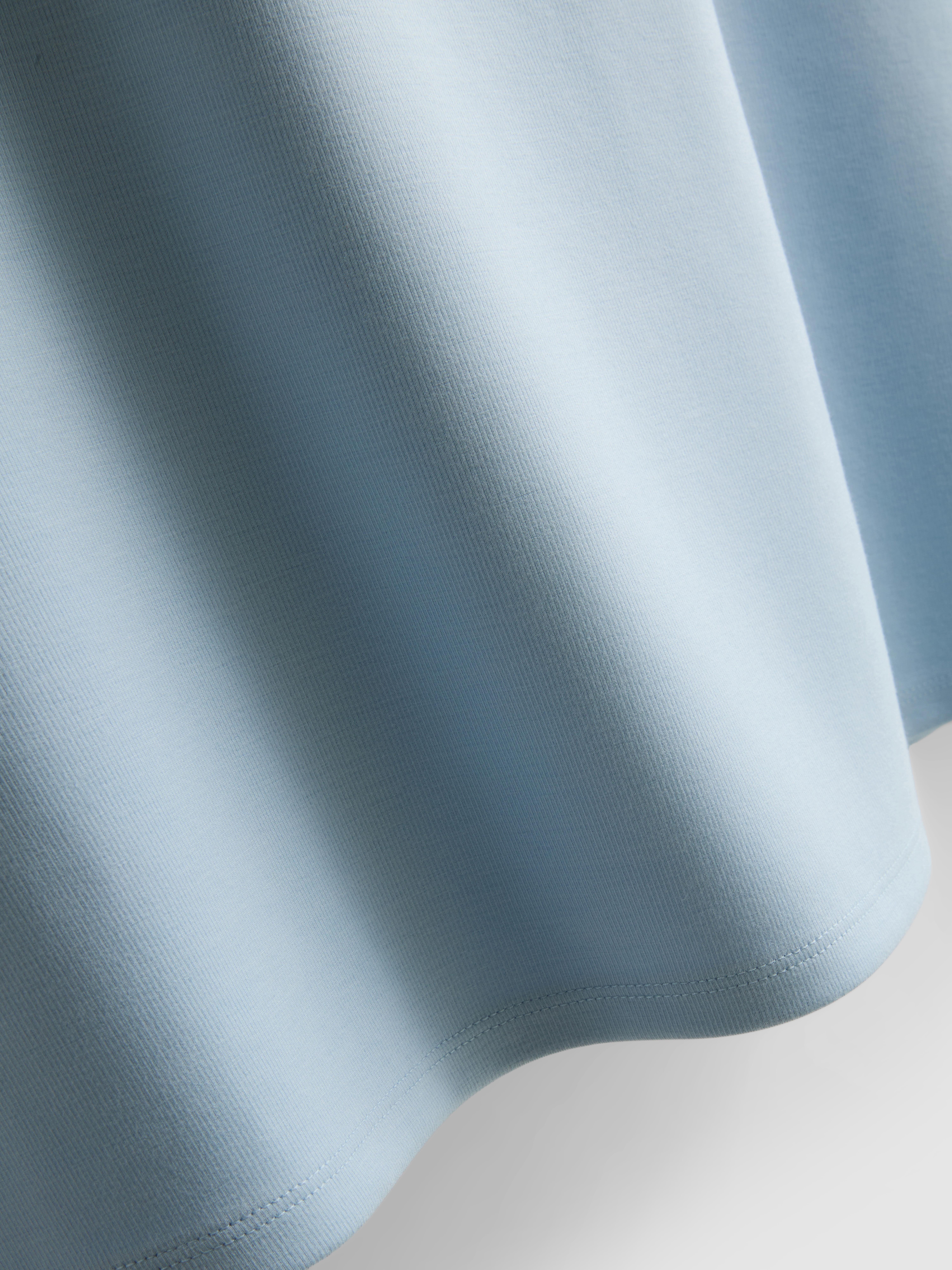 Womens Light Blue Square Neck Mini Dress | Primark