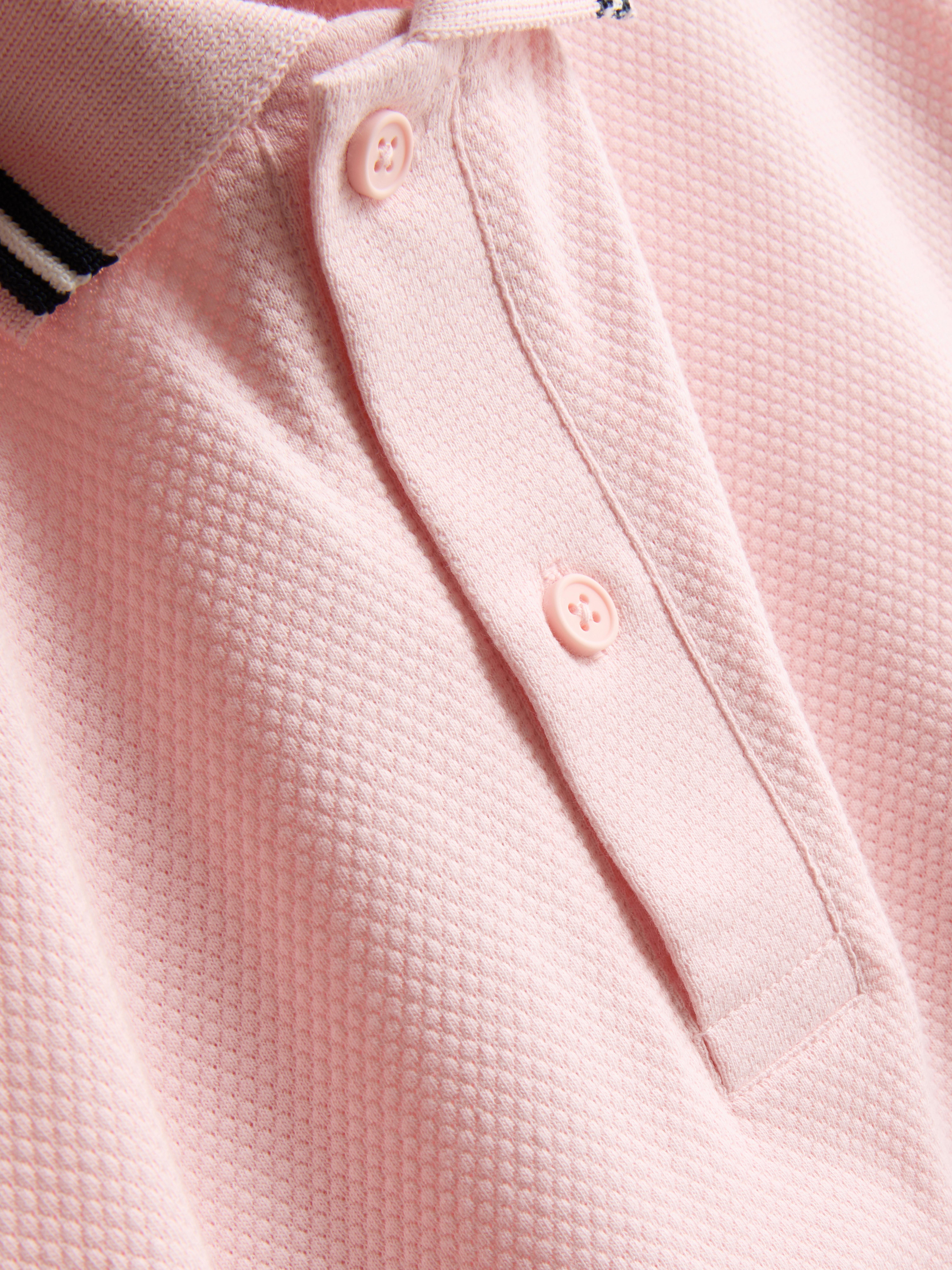 Tipped Collar Polo Shirt