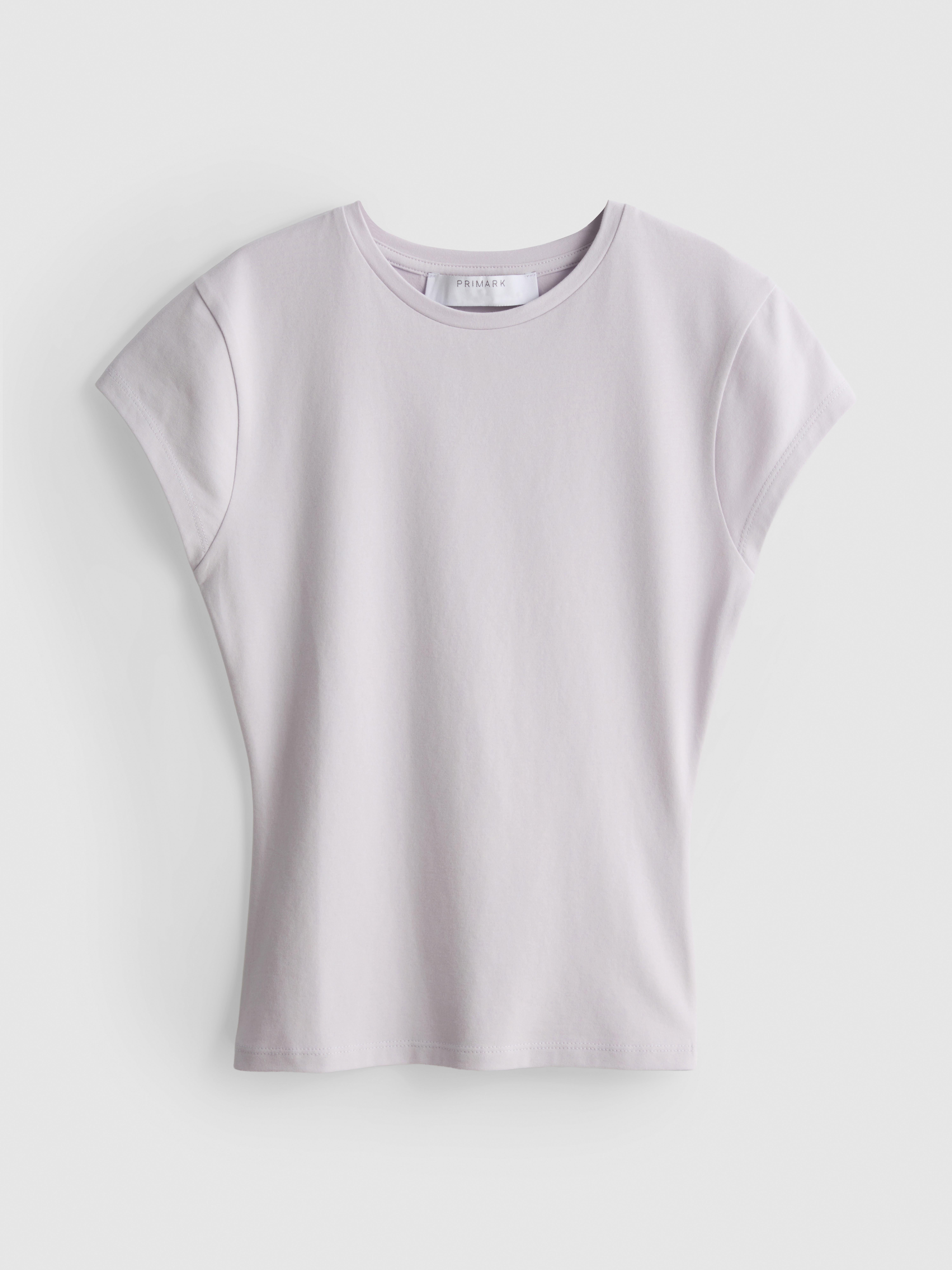 T-shirt ajusté à mancherons