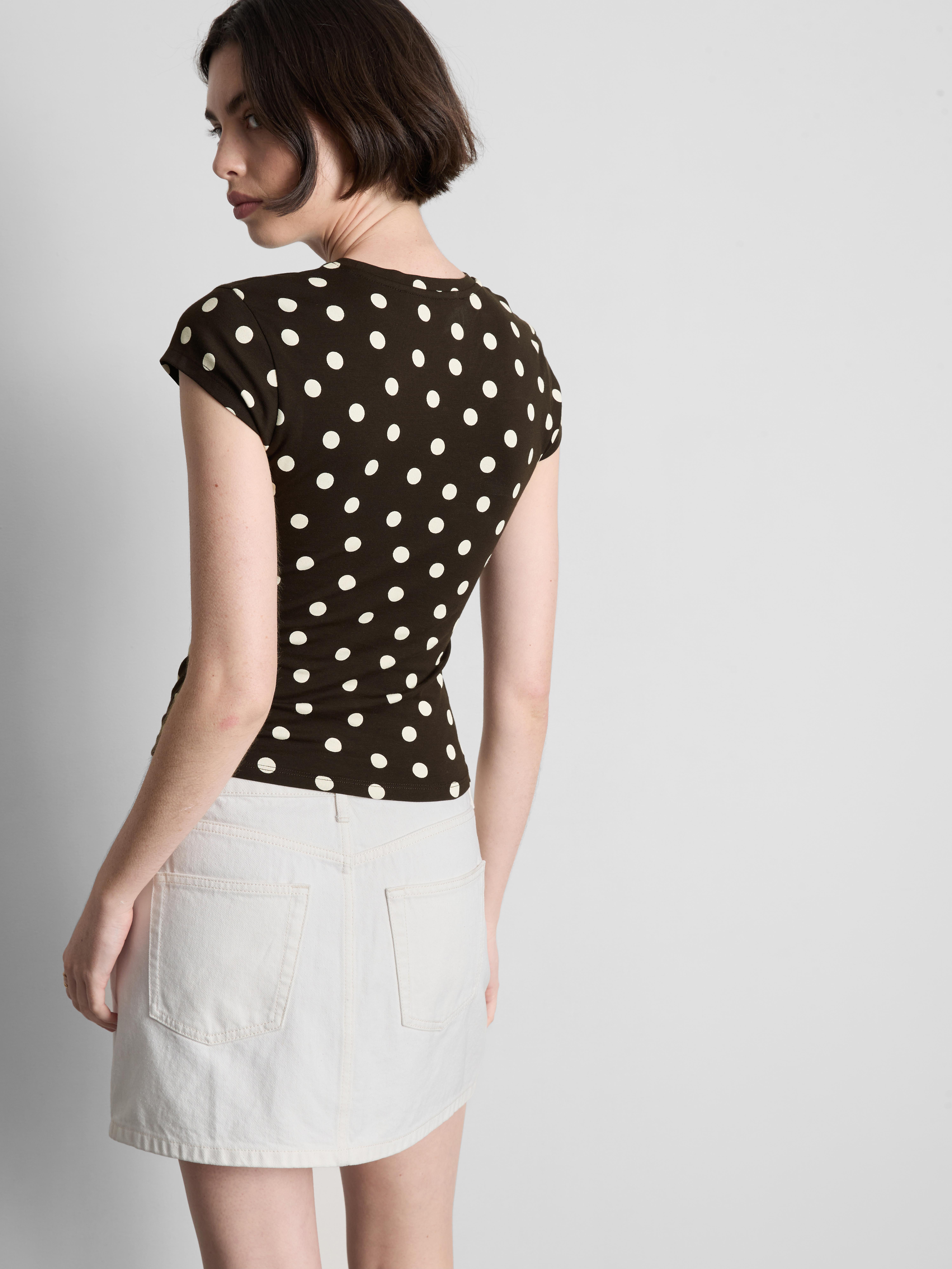 T-shirt justa manga cava