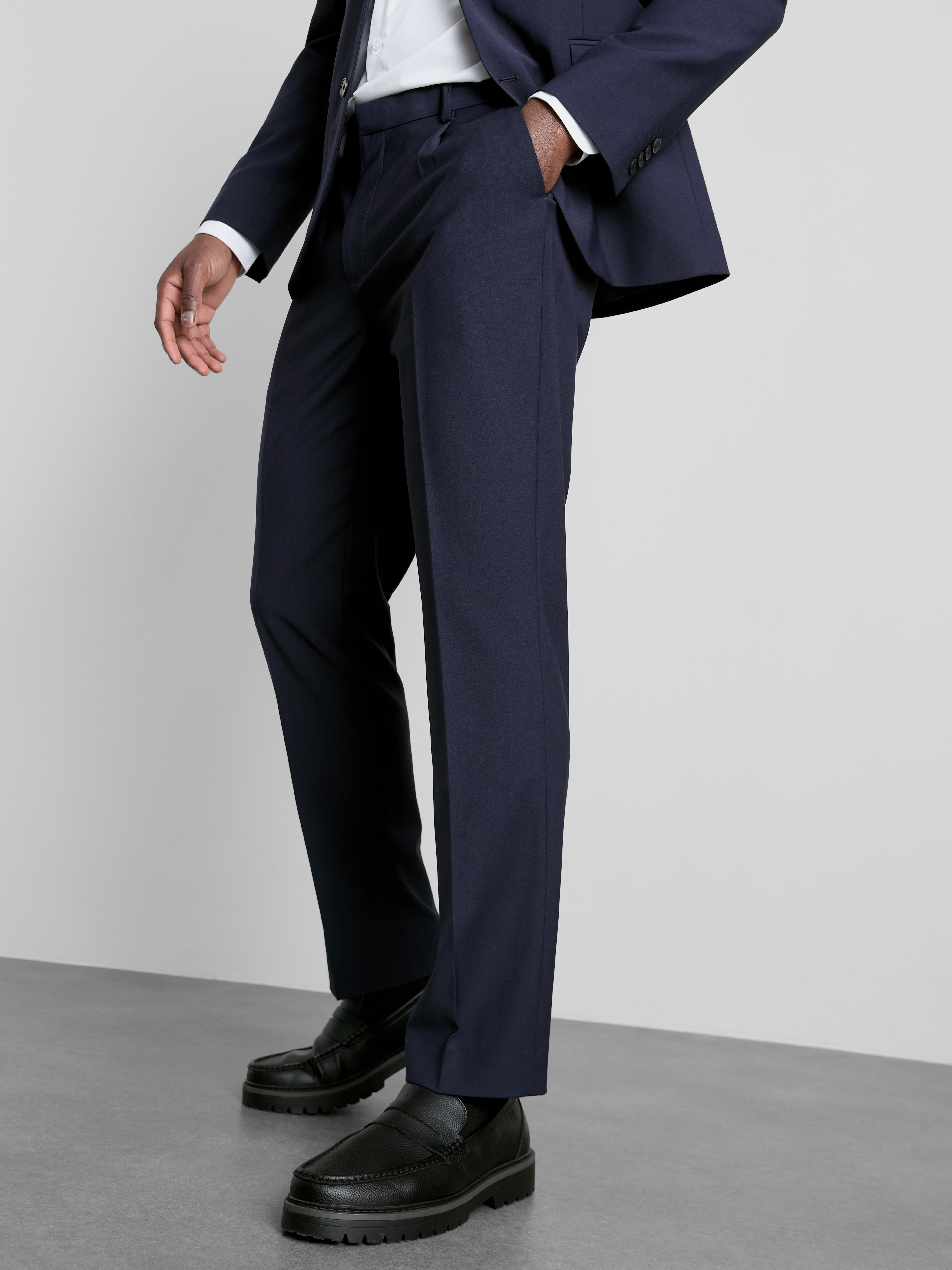 black shoes with navy dress pants Men's Black Suit Red Shirt Black Tie Package Combo ~ Combination Deal