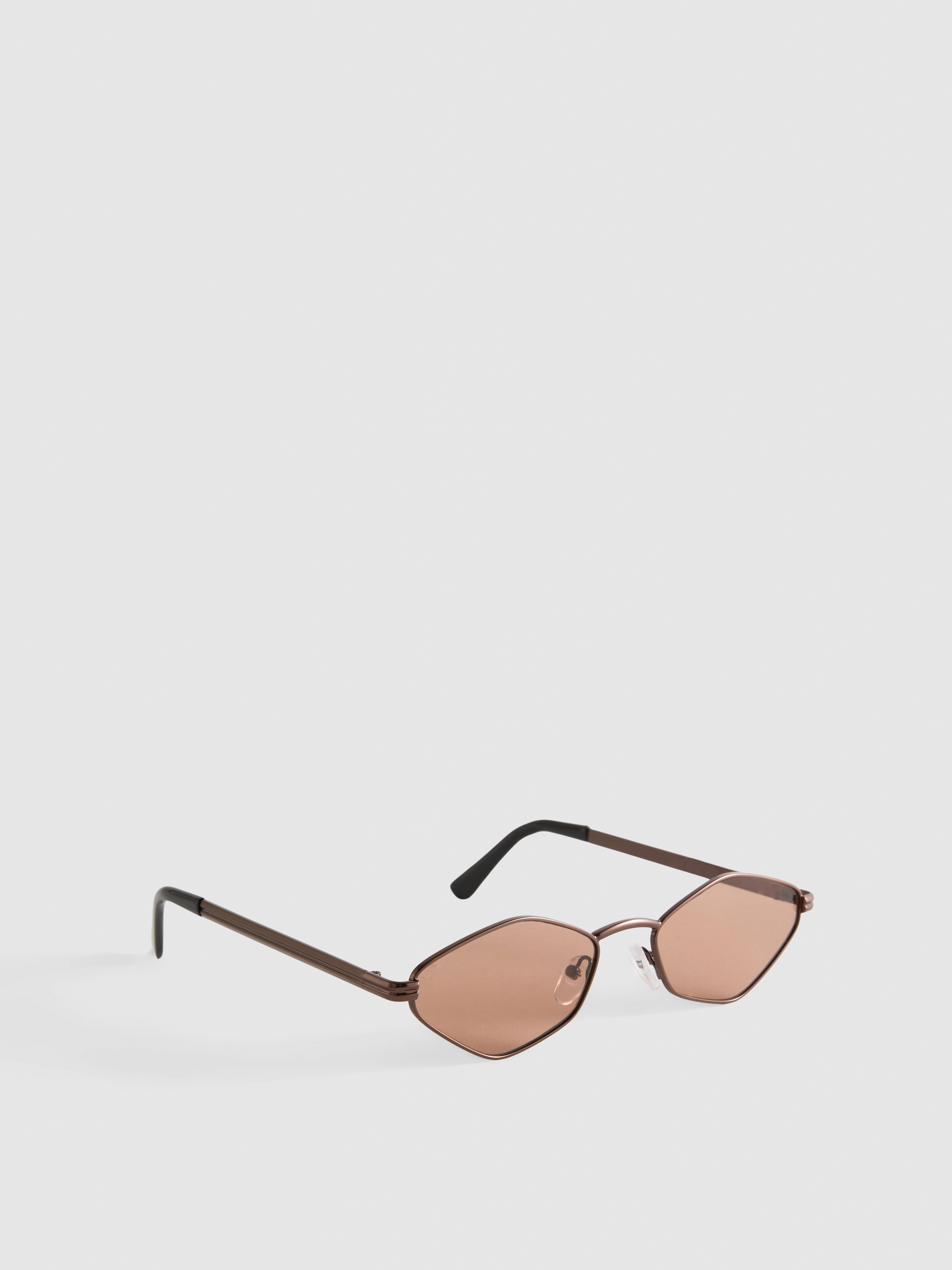 Hexagon Metal Frame Sunglasses